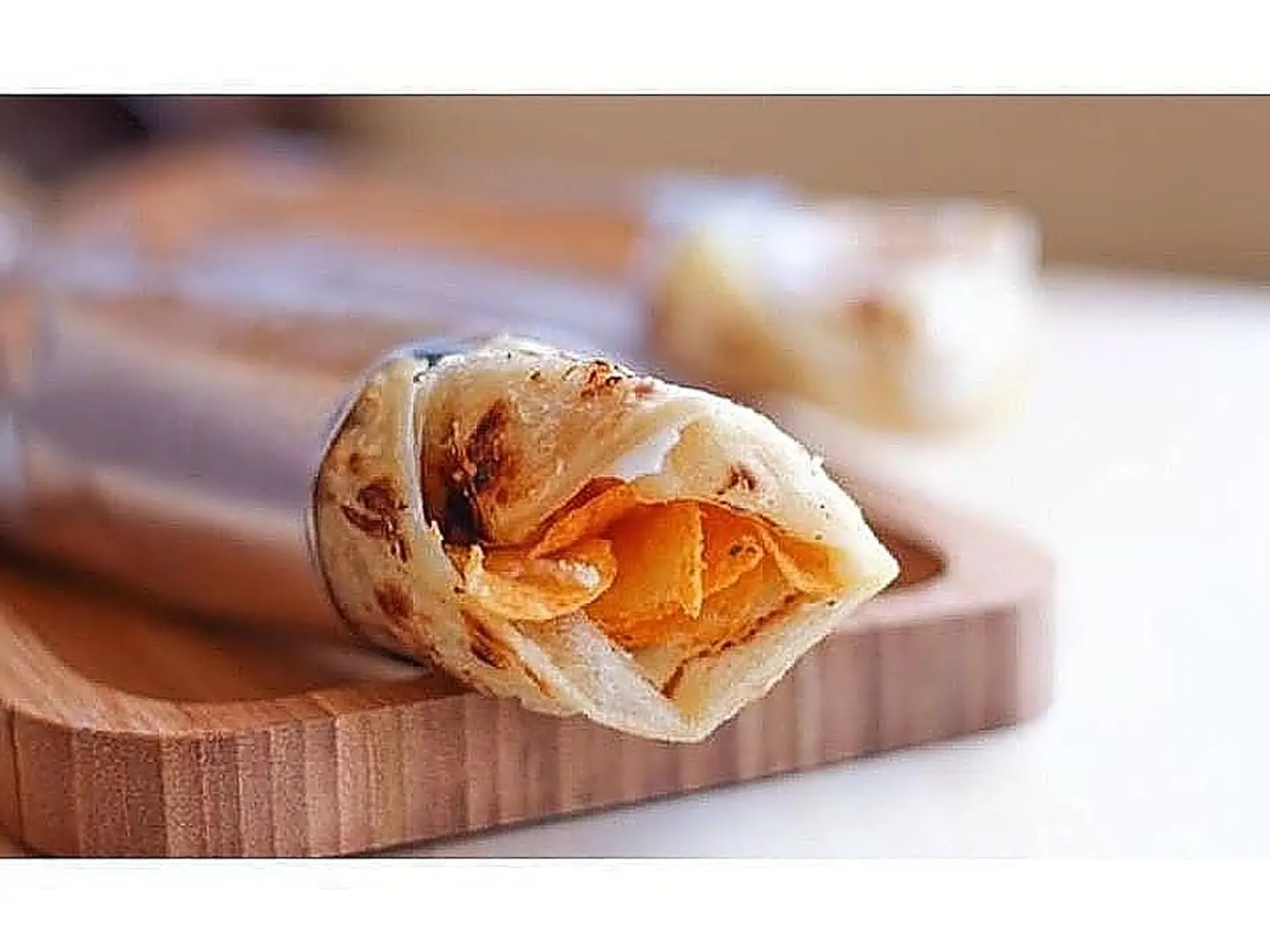 Oman Chips Potato Sandwich Chapati Bread