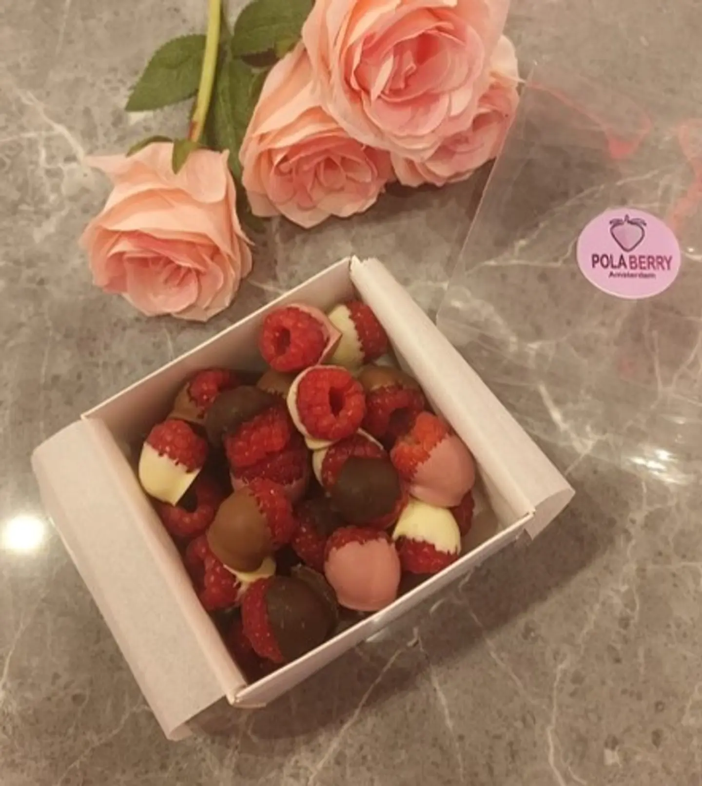 Raspberry Chocolate Box