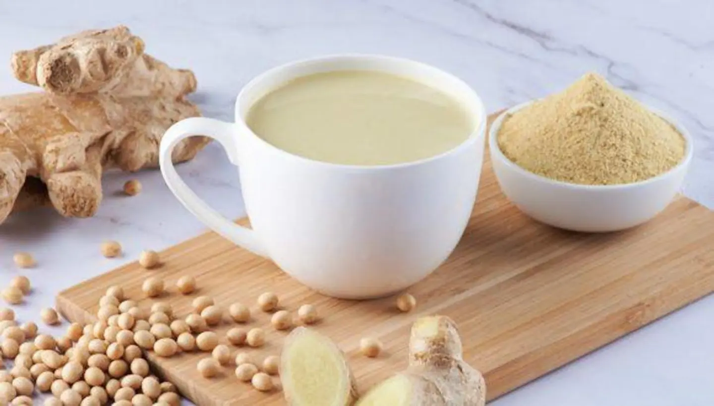 زنجبيل بحليب