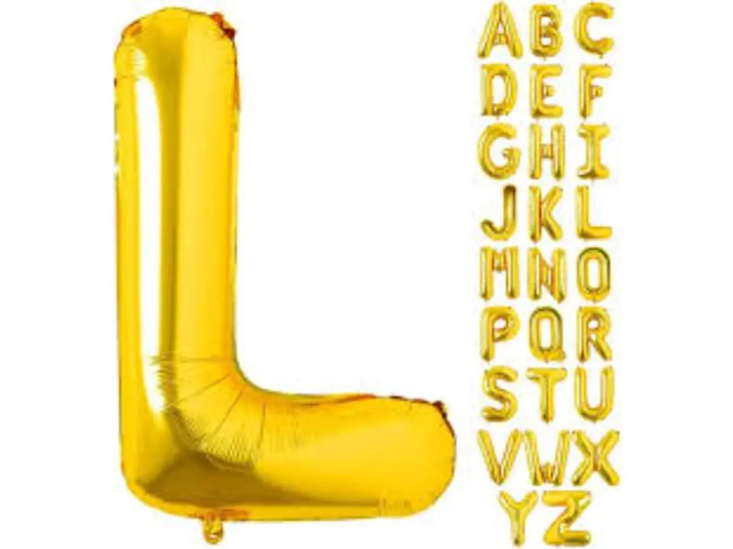 بالون هيليلوم ذهبي إل