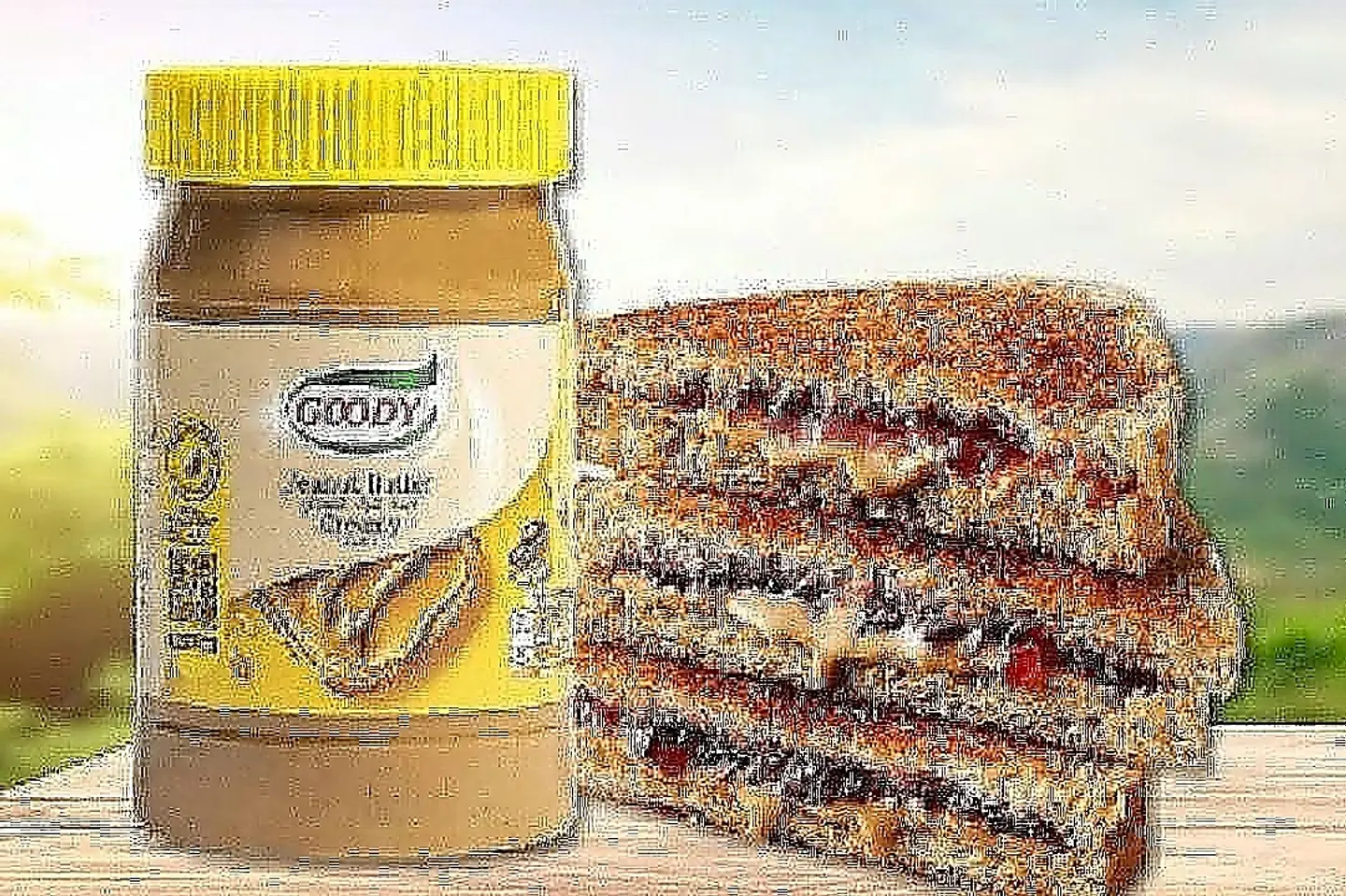 شباتي فول سوداني و عسل