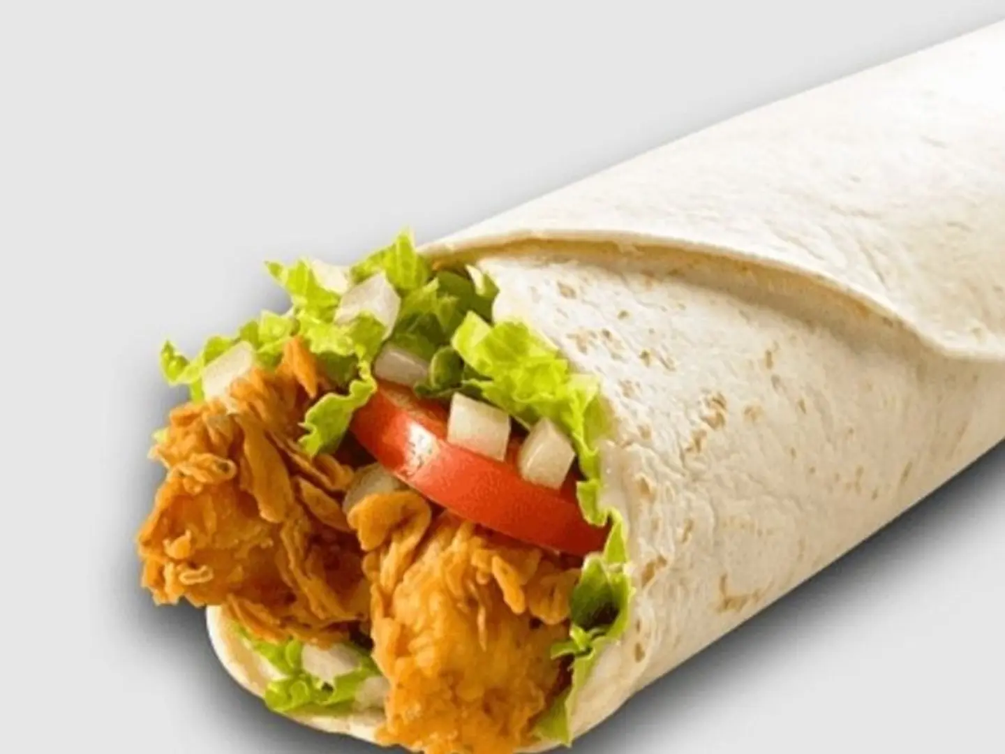 ساندوتش تورتيلا الزنجر الحار