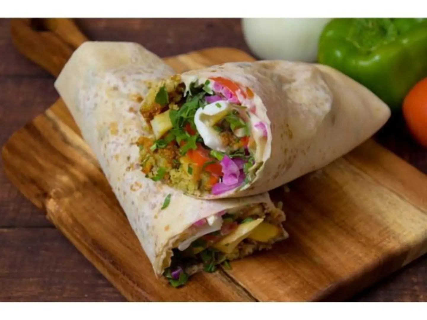 Falafel Sandwich With Hummus