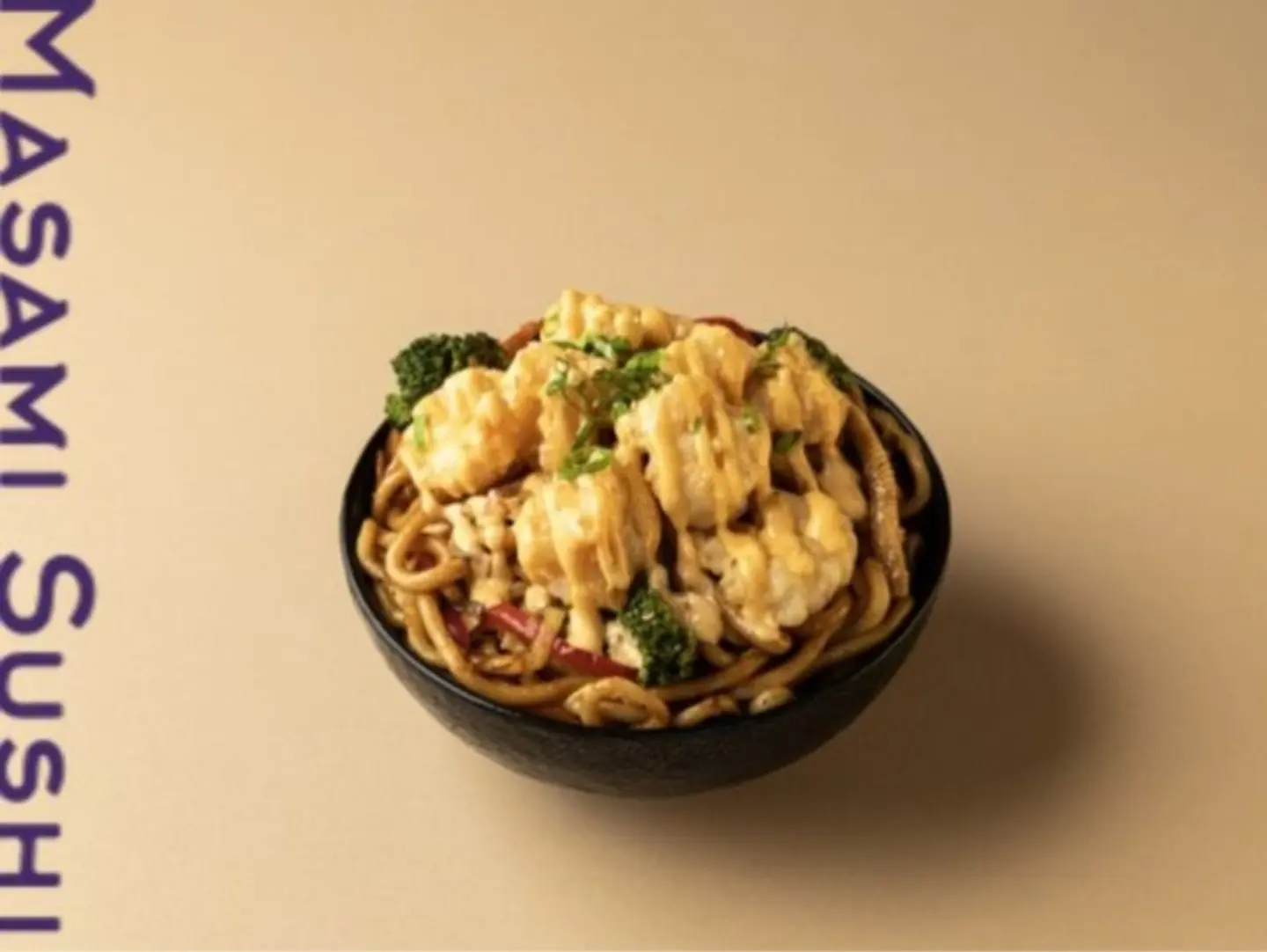 Popcorn Shrimp Noodles