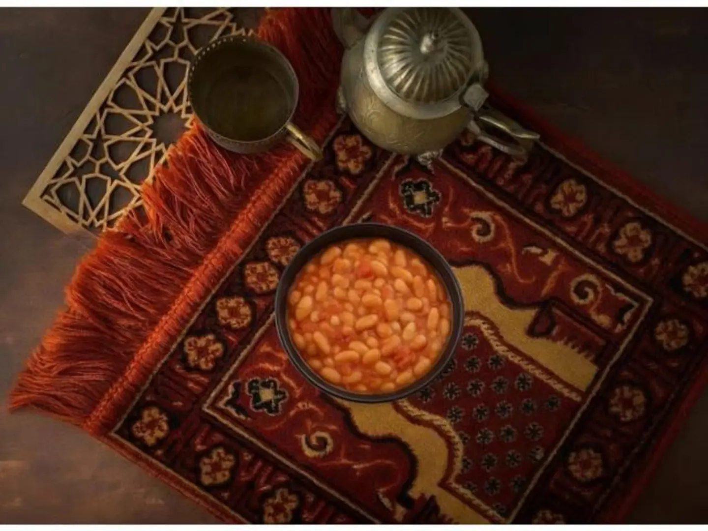 فاصوليا بيضاء مقش