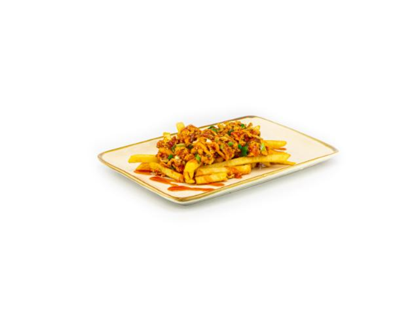 Loaded Fries With Peri Peri Chicken