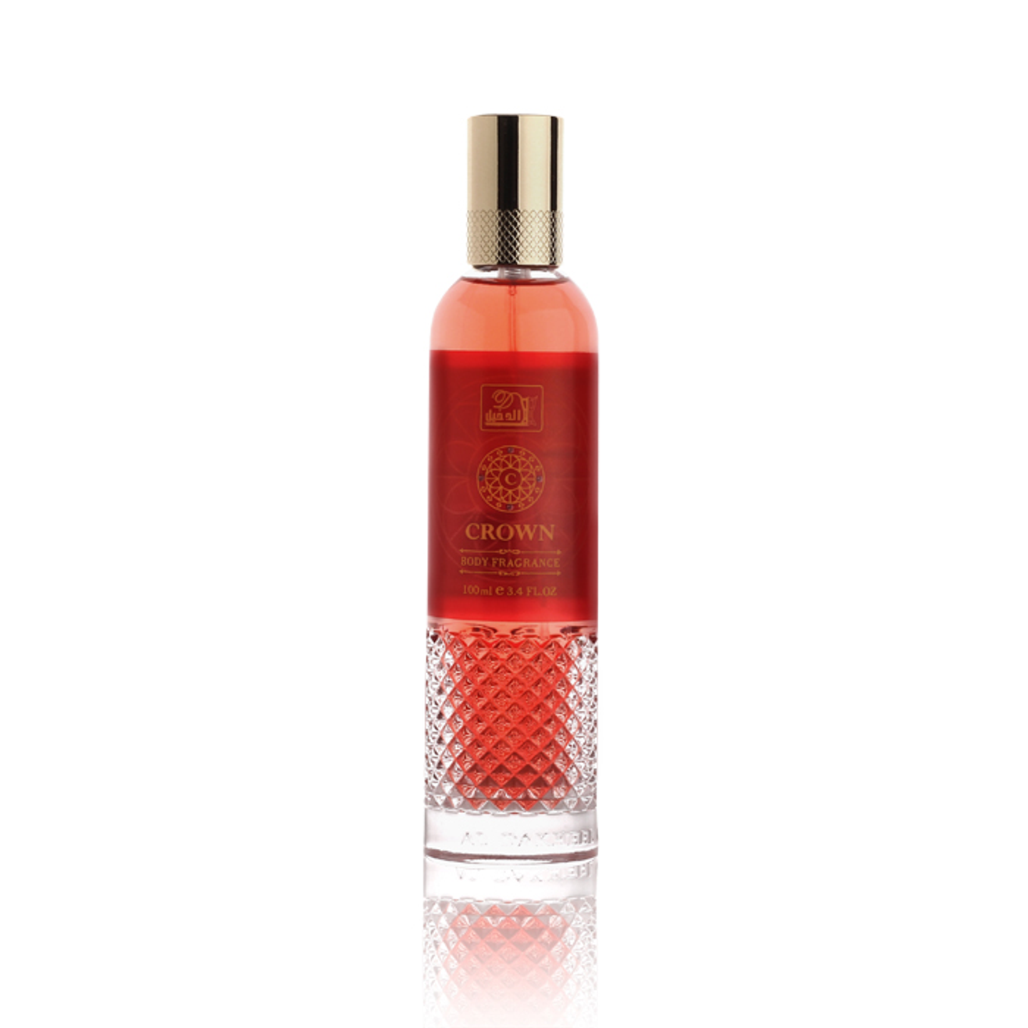 Al Dakheel Oud Body Perfume Crown Red 100 Ml