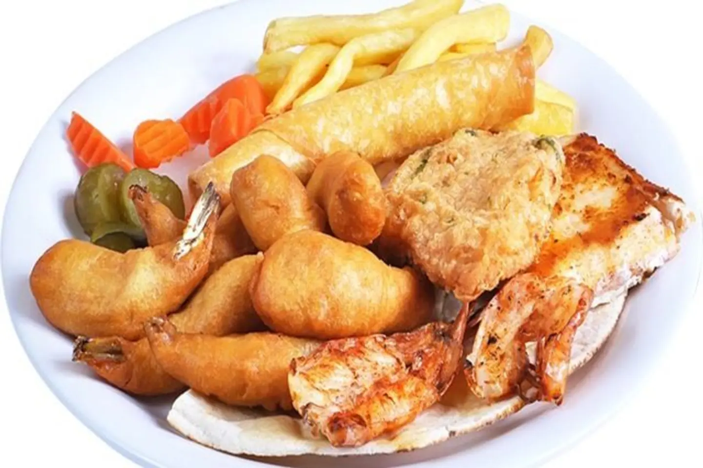 مأكولات البحرية مشكله