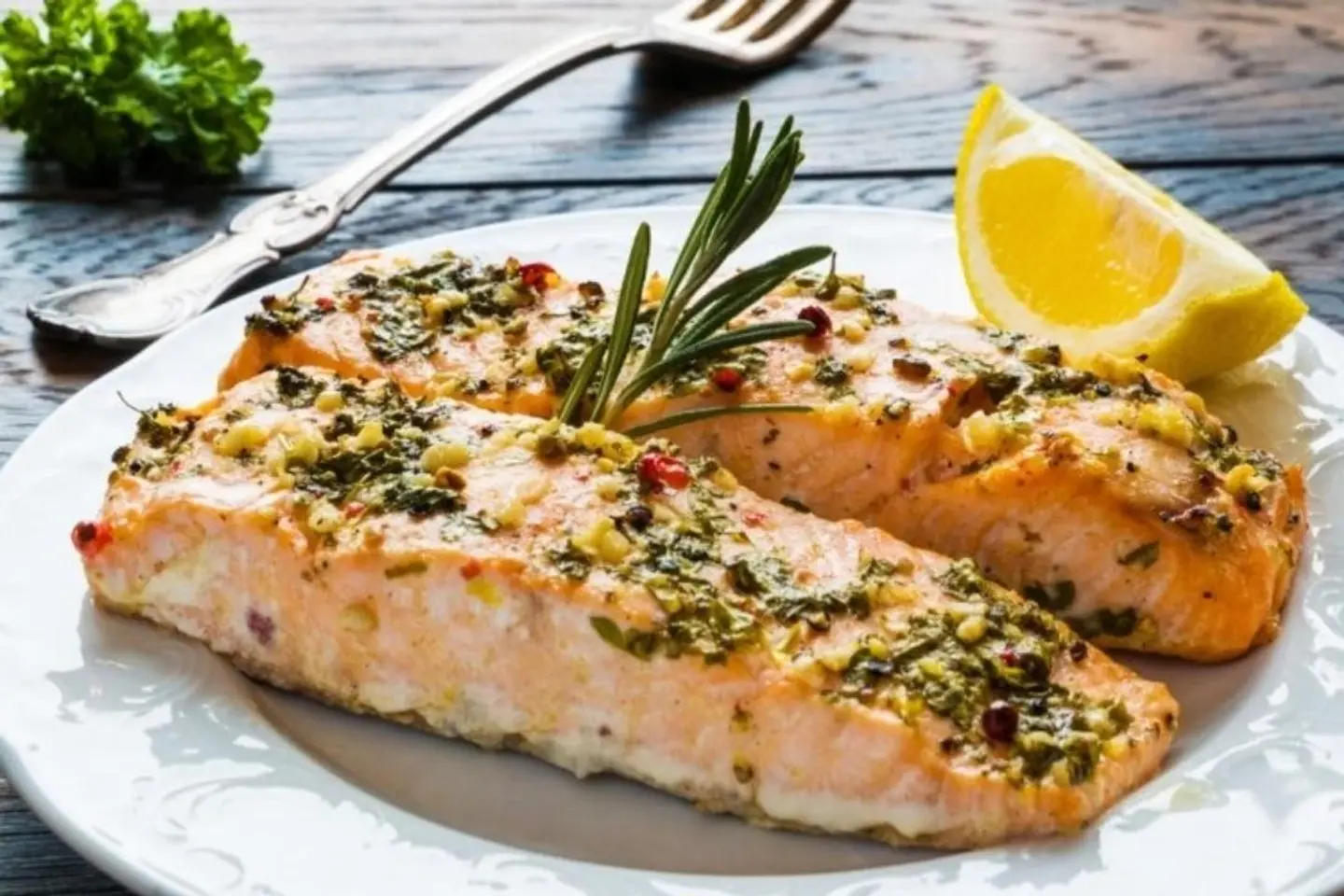 Herb Crusted Salmon