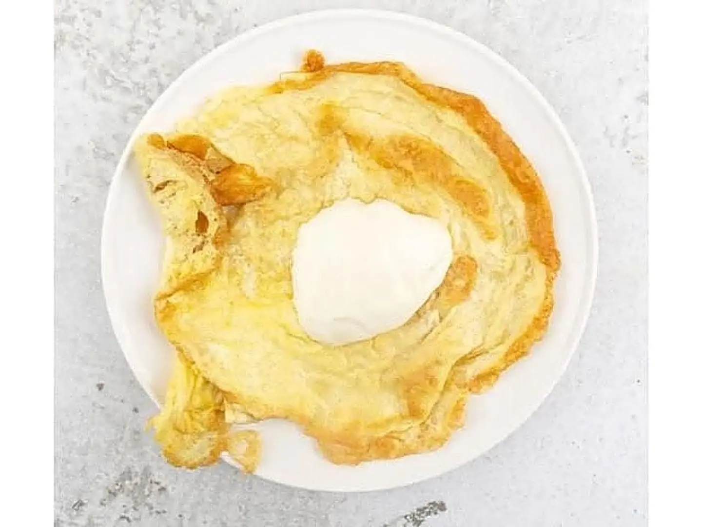 بيض فرن مع الجبن