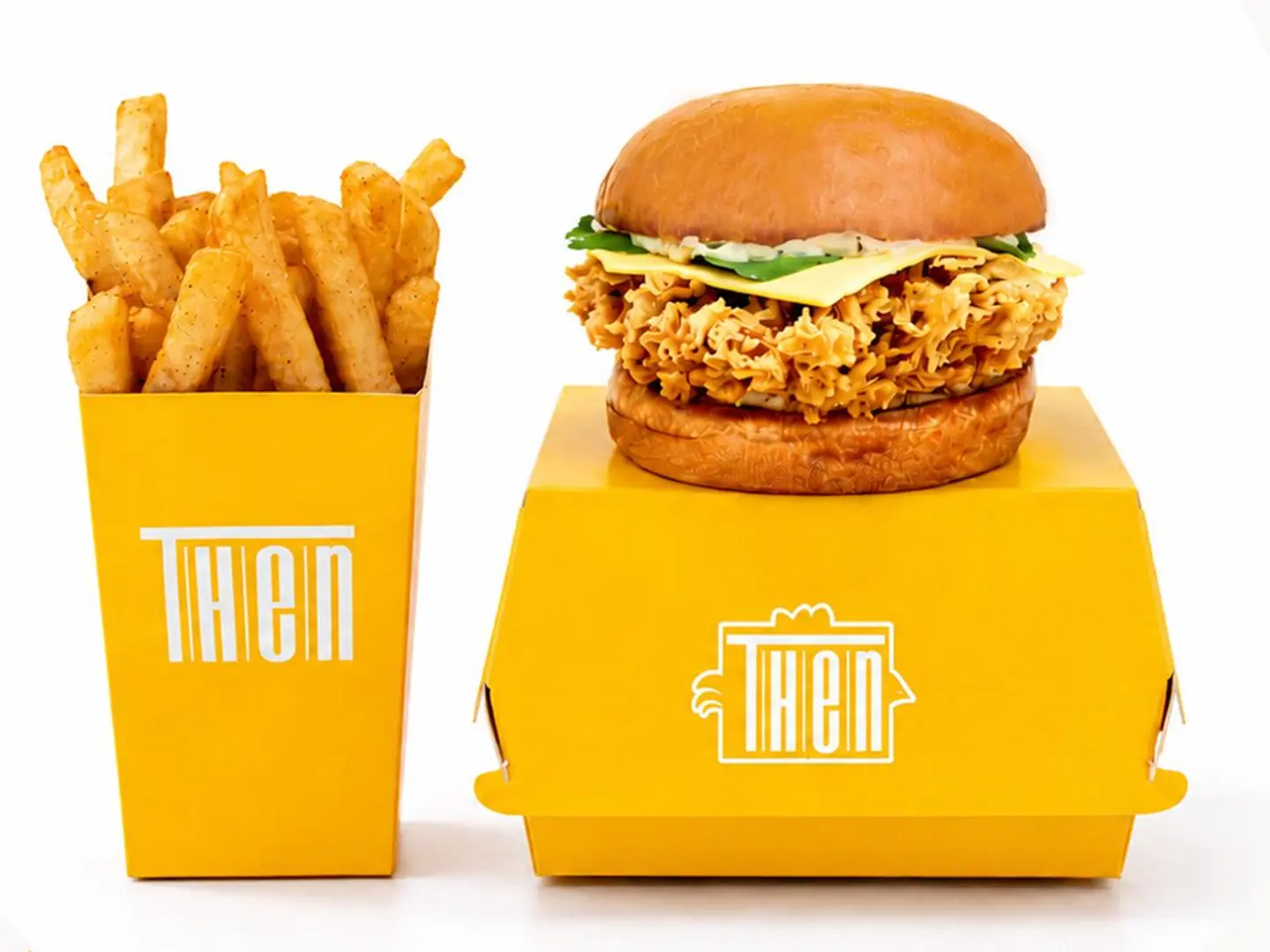 Truffle Burger With Fries