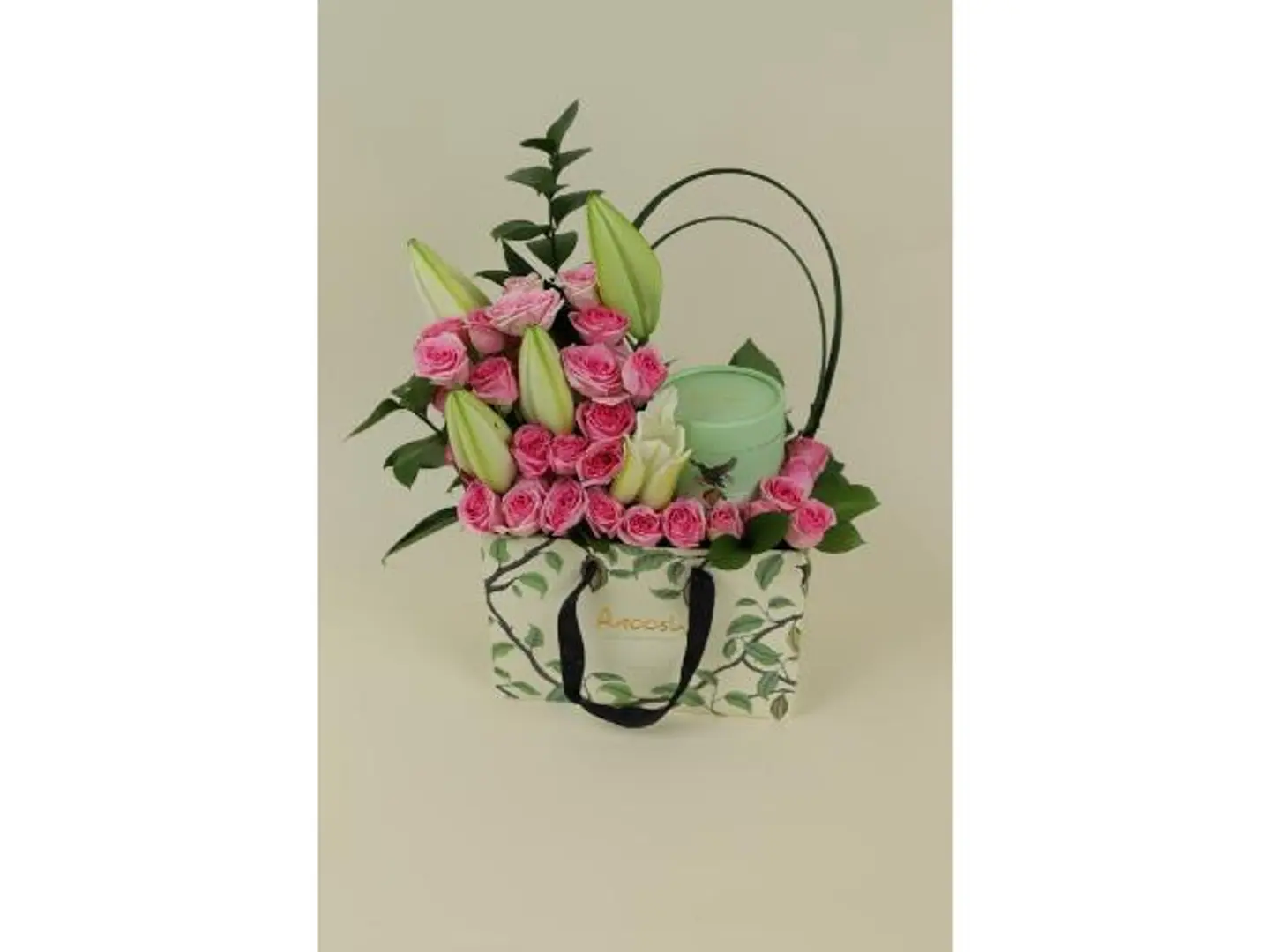 Anoush Sweets With Elegant Flowers