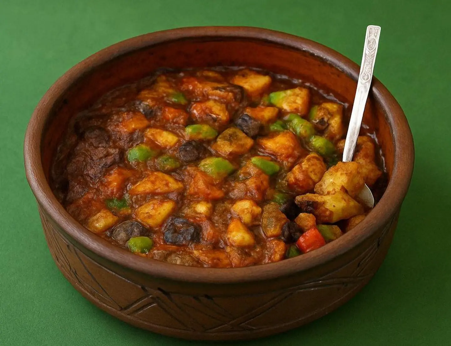 Mixed Vegetable Tagine With Chicken
