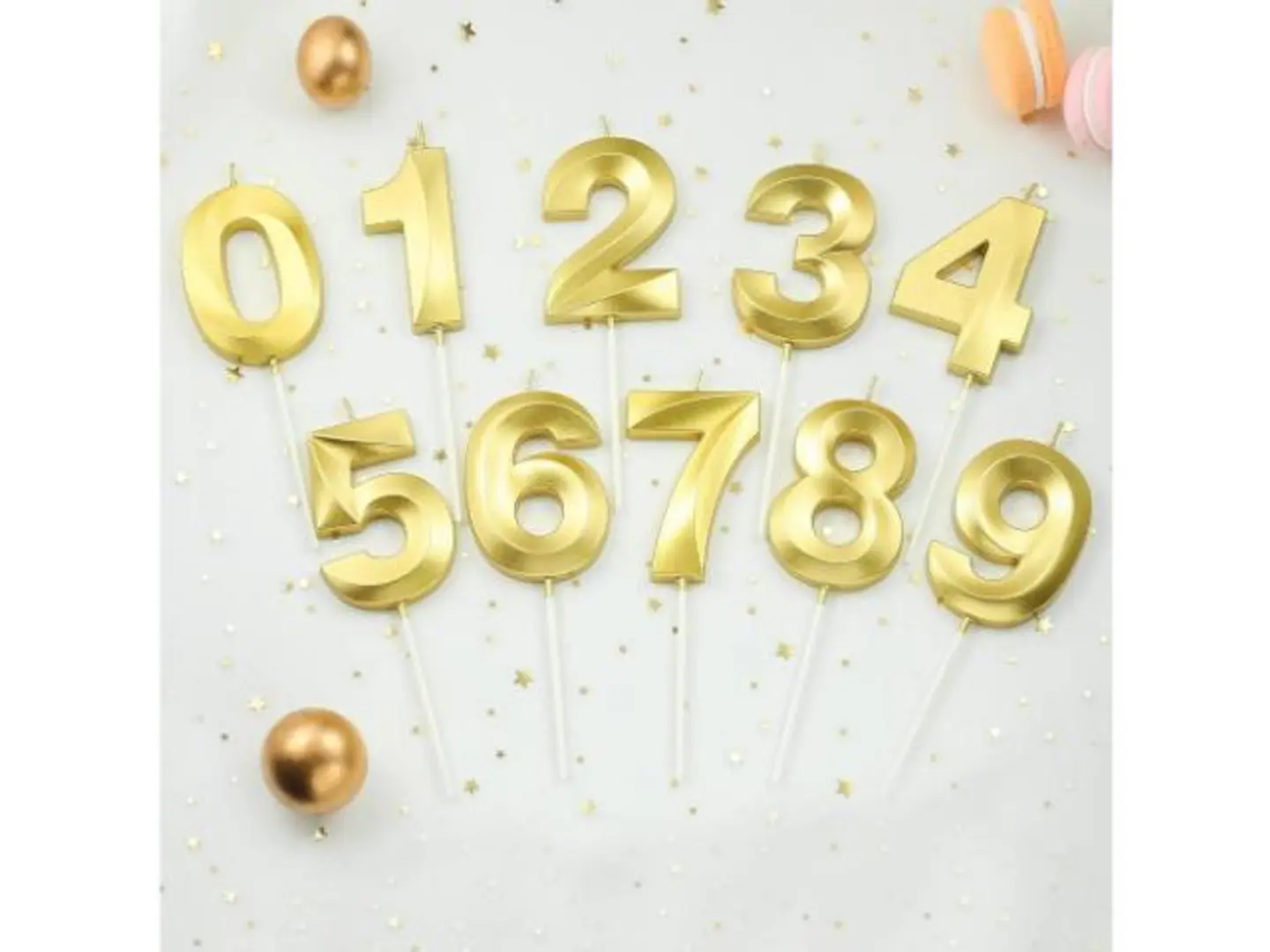 Number One Golden Candles