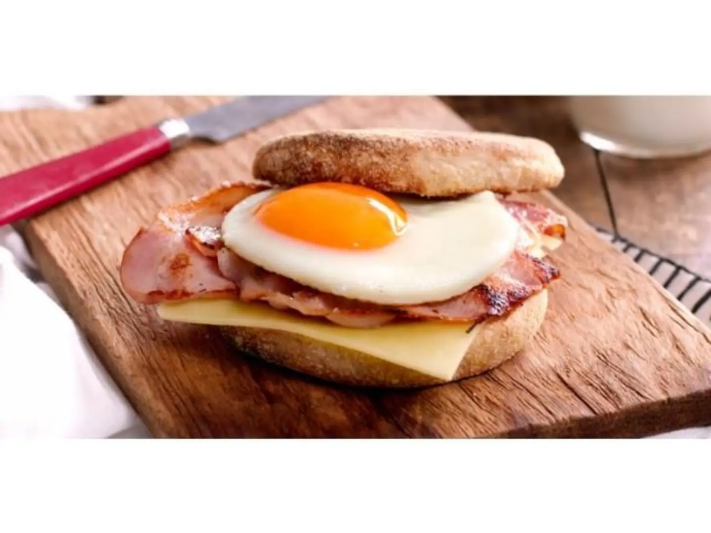 Sunny Side Up Egg With Two Cheeses
