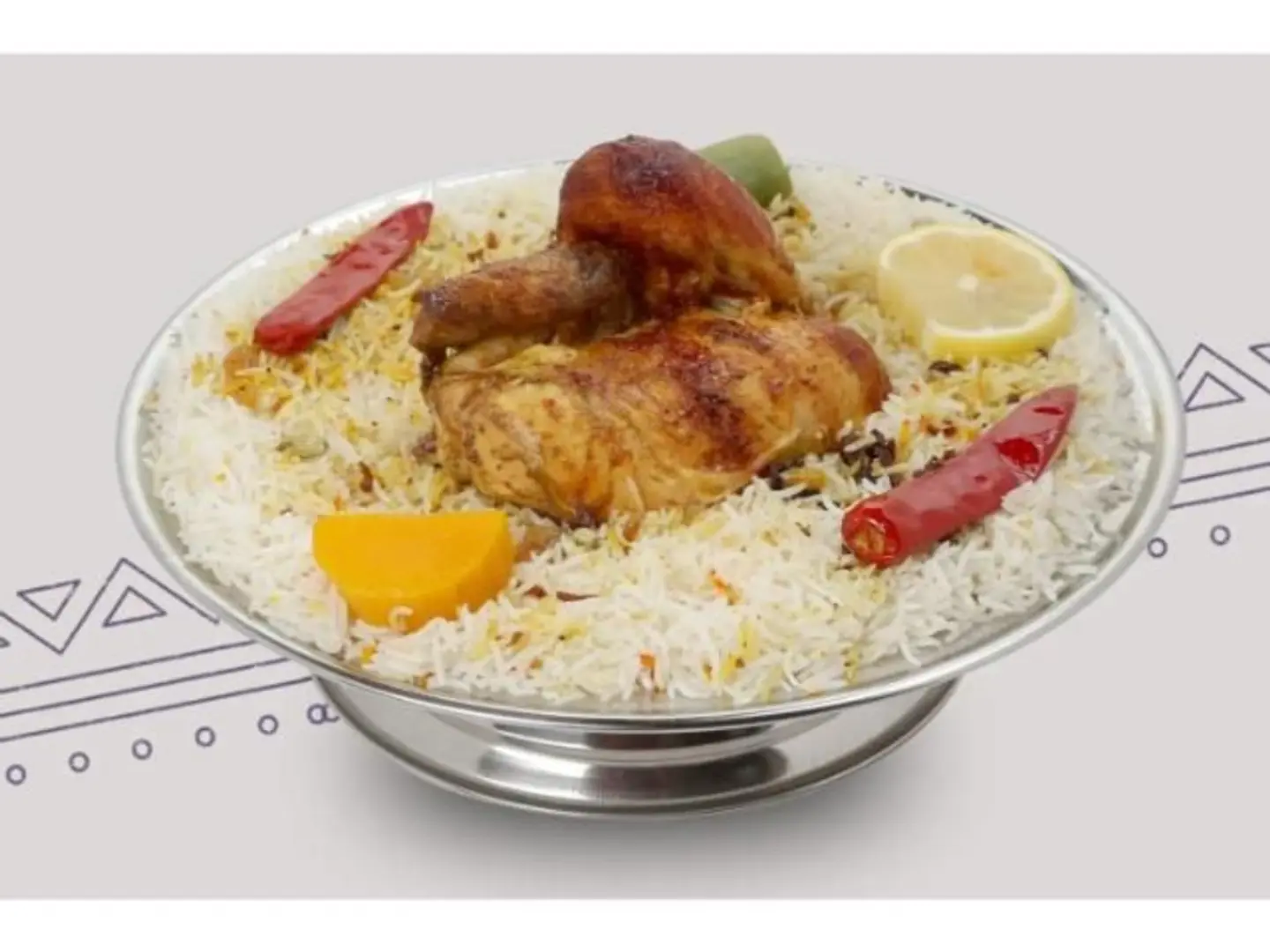 ربع دجاج فرن مشوي