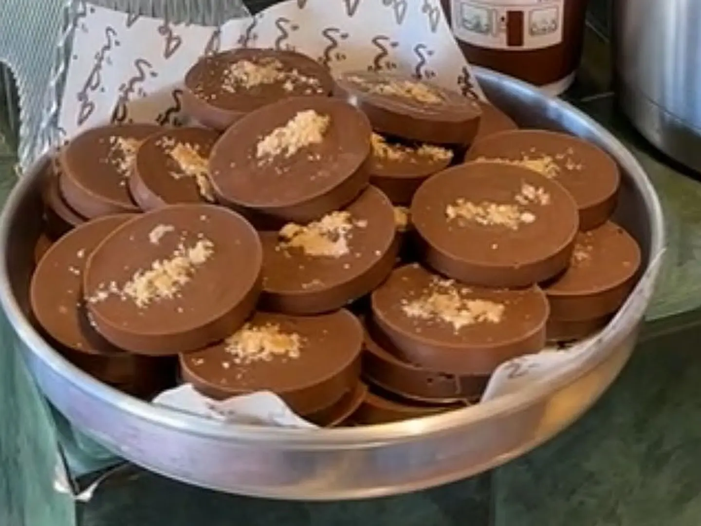 شوكلت بار كرنشي 3 قطع