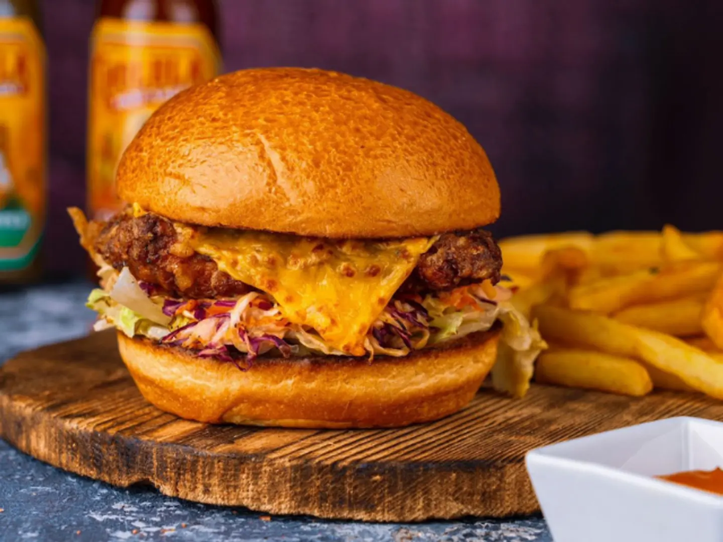 Fried Chicken Burger