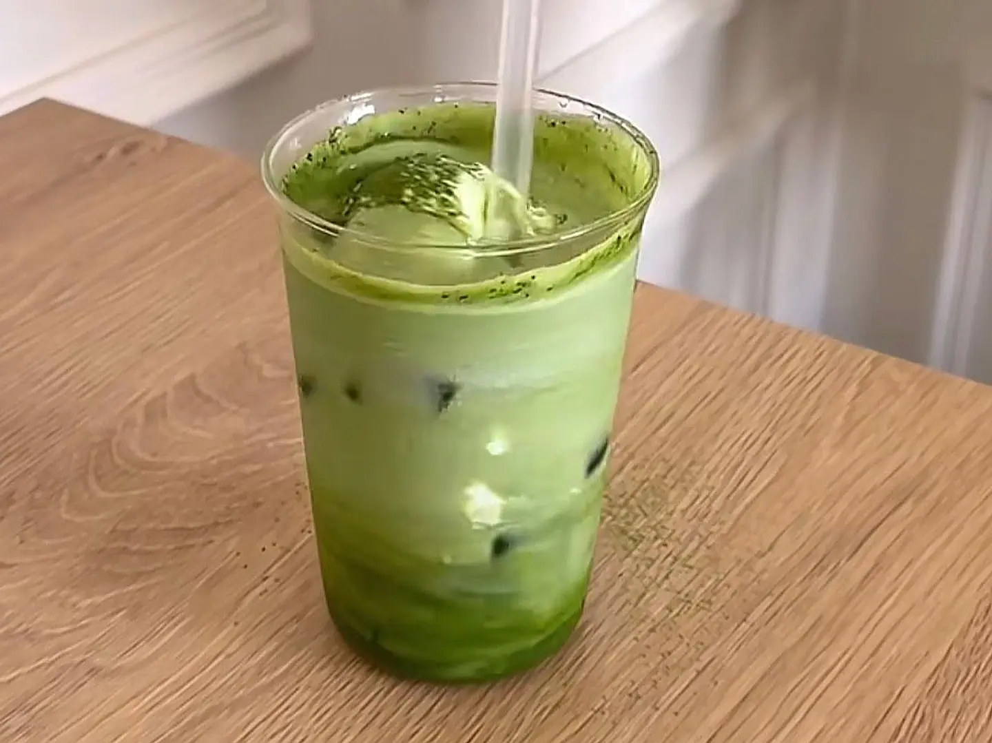 Matcha With Ice Cream