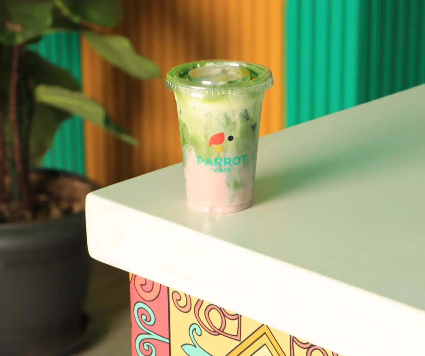 Ice Raspberry Matcha