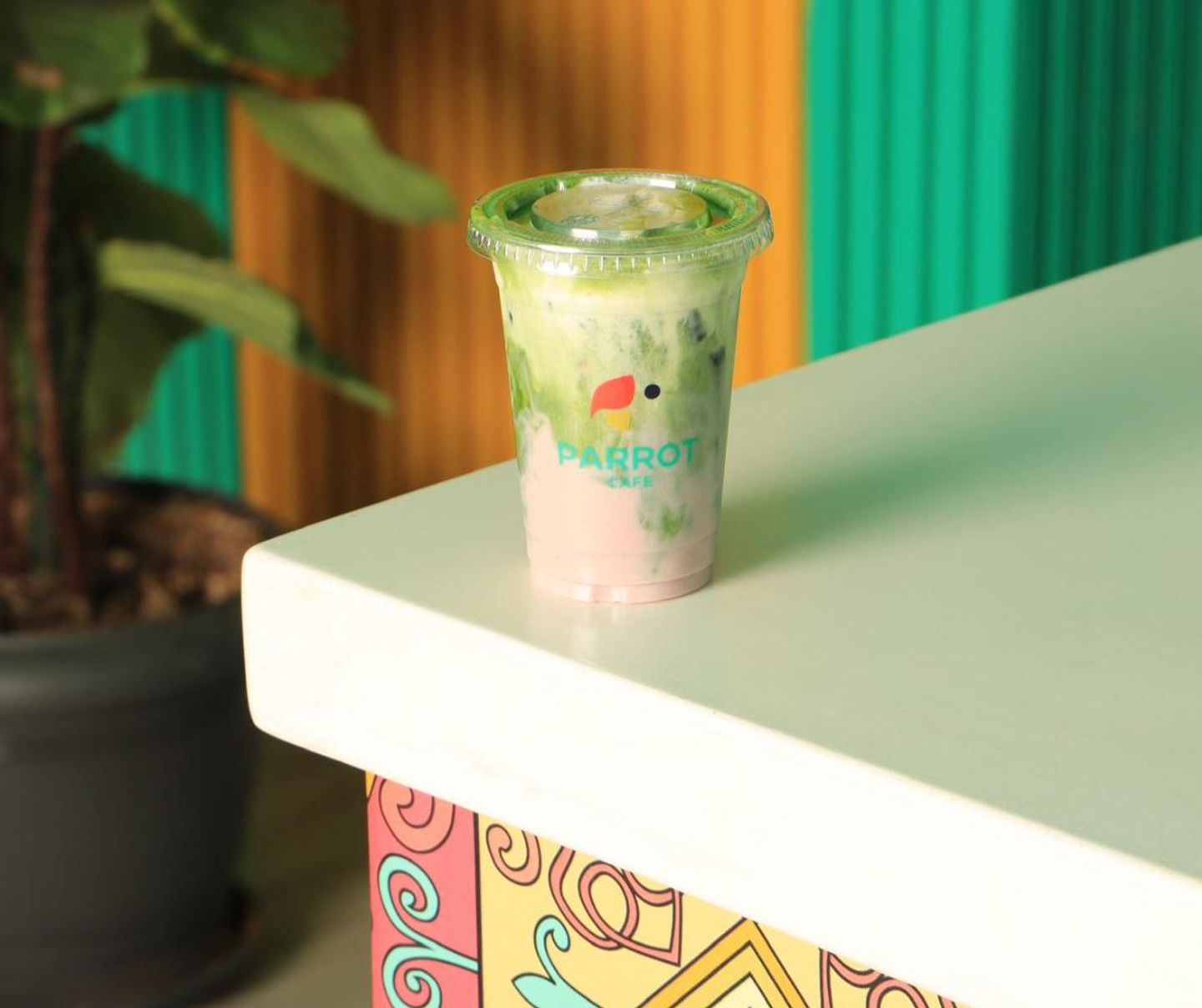 Ice Raspberry Matcha