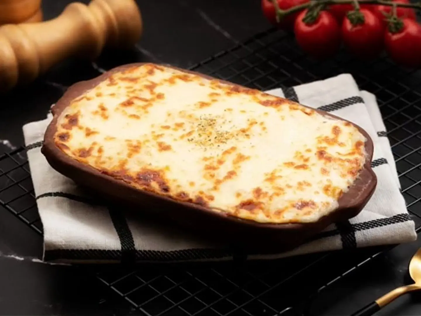 مكرونة بشاميل - باللحم