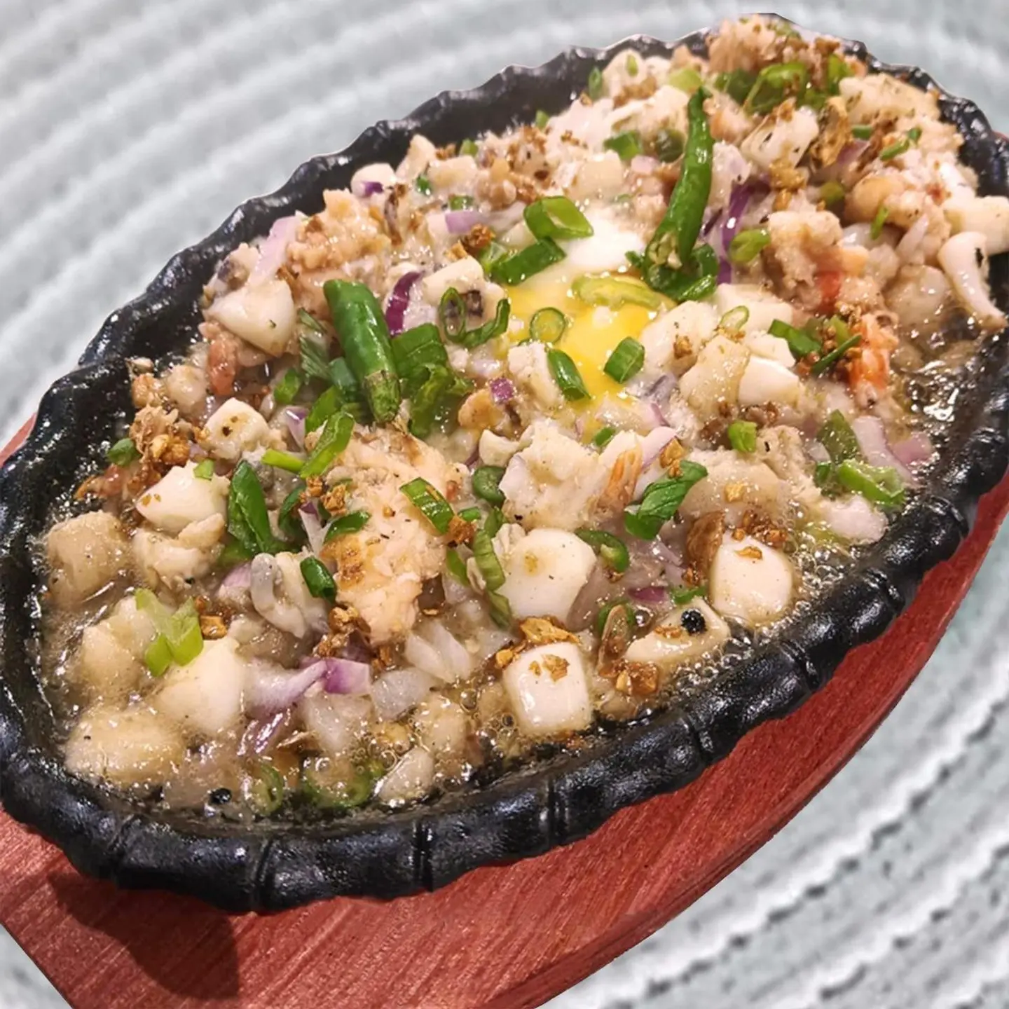 Mix Seafoods Sisig