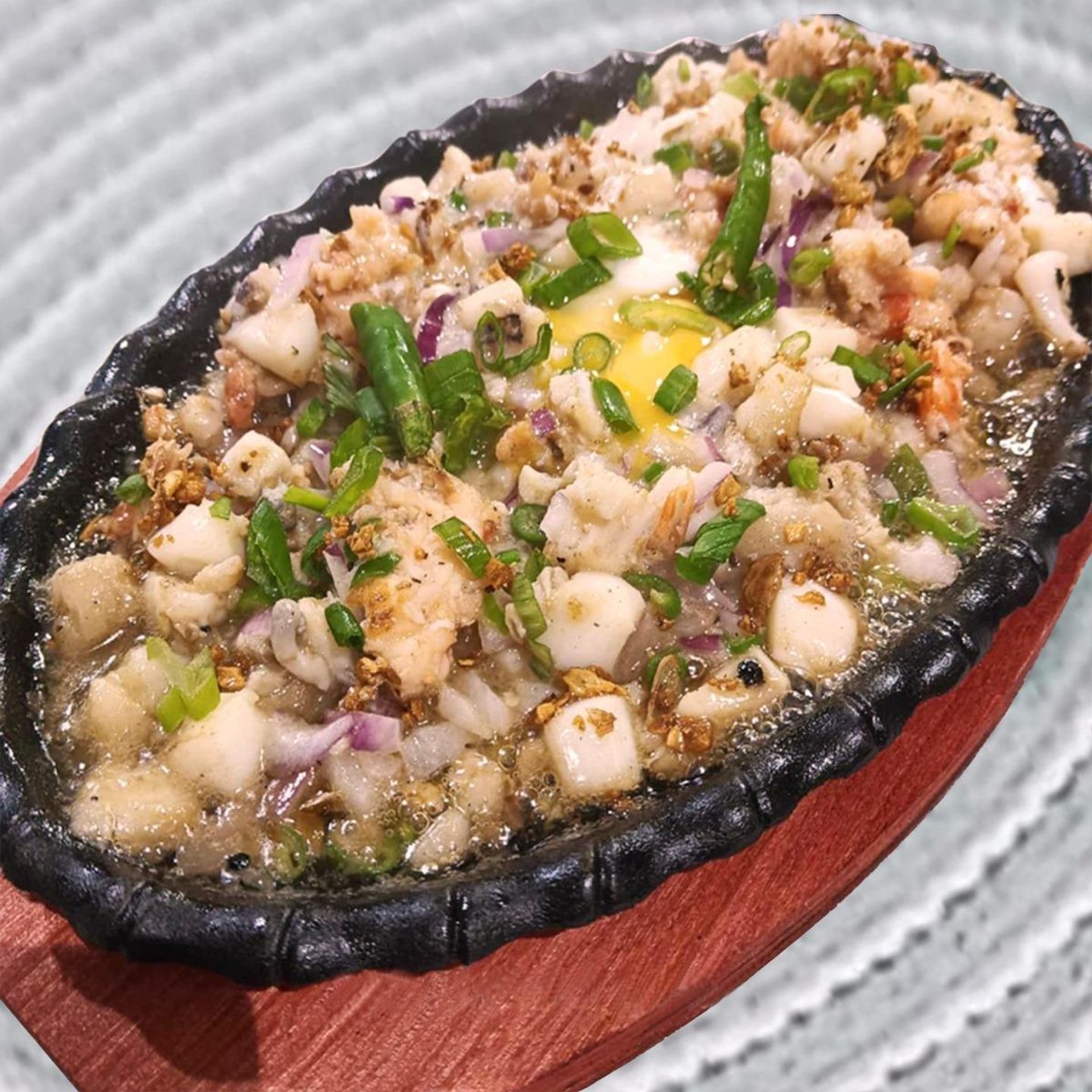 Mix Seafoods Sisig
