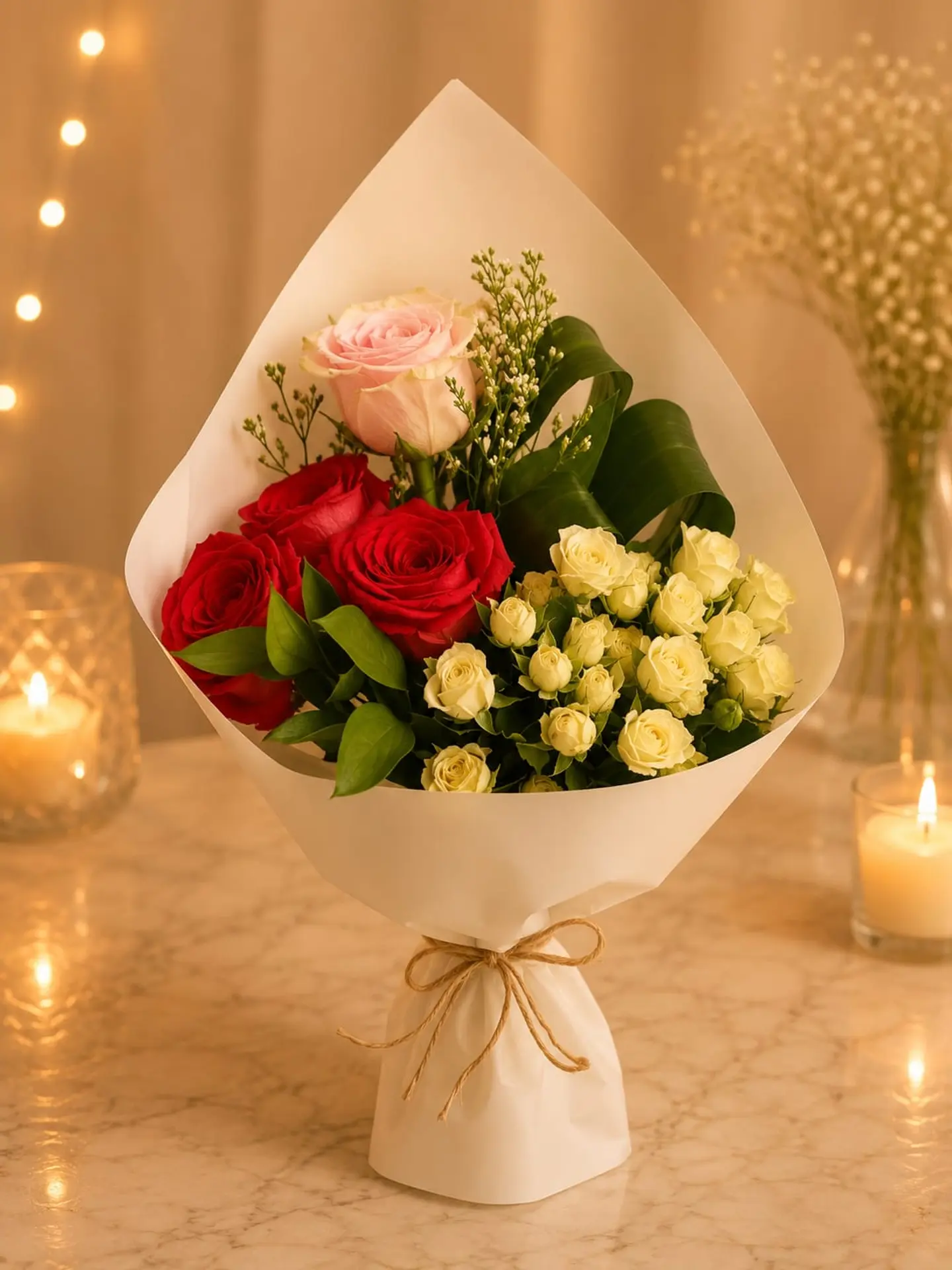 A Delicate Bouquet Of Roses 11