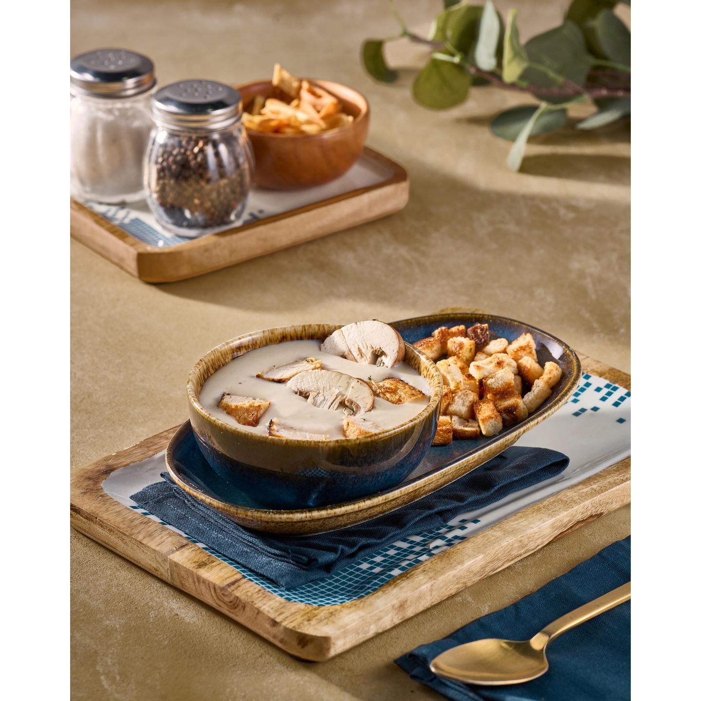 Creamy Chicken And Mushroom Soup