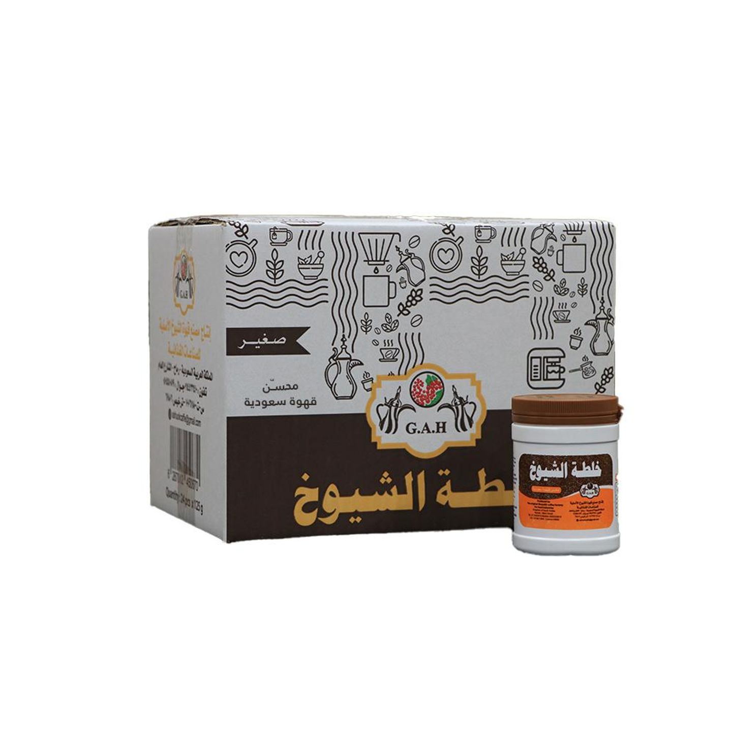 Al Sheikh Mixture Small (24*125g) (Saudi Coffee Mohsen)