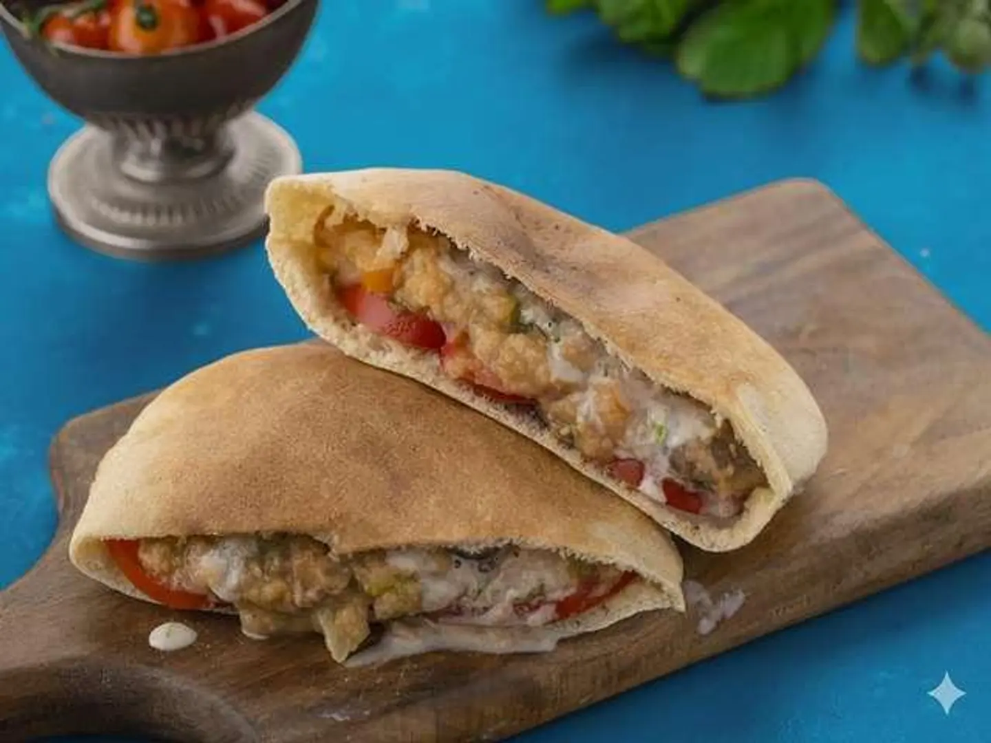 Arabic Foul Sandwich