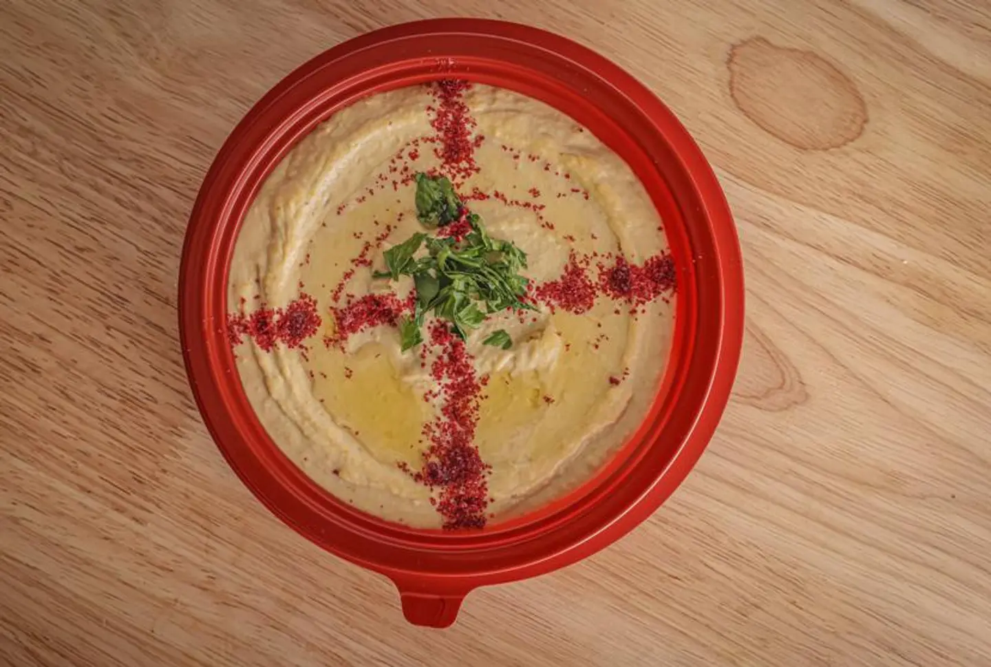 Plate Of Hummus
