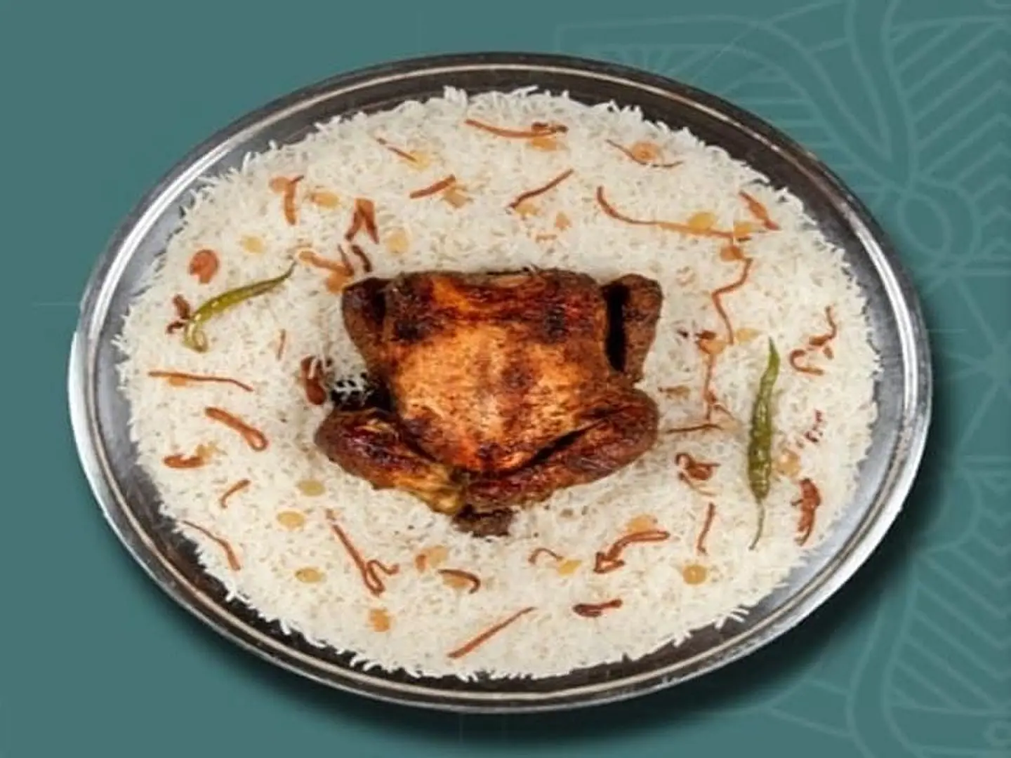 Whole Spicy Grilled Chicken And White Rice