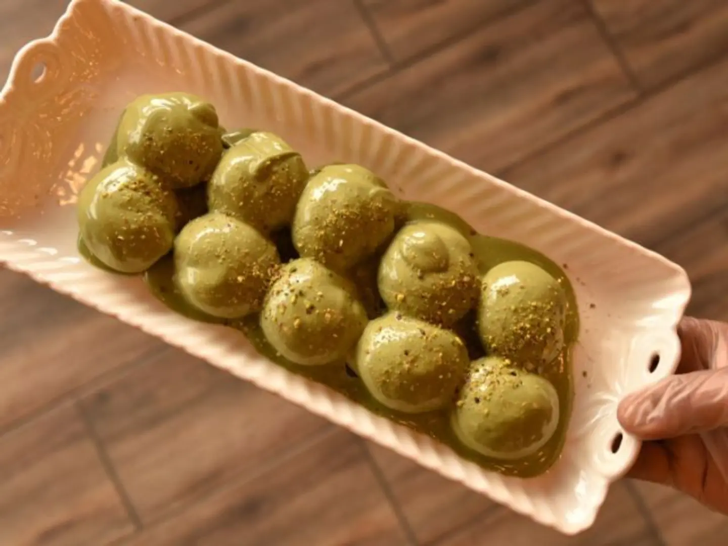 Pistachio Pop Waffle