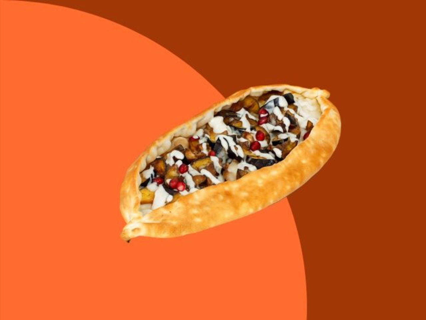 قارب فتة باذنجان