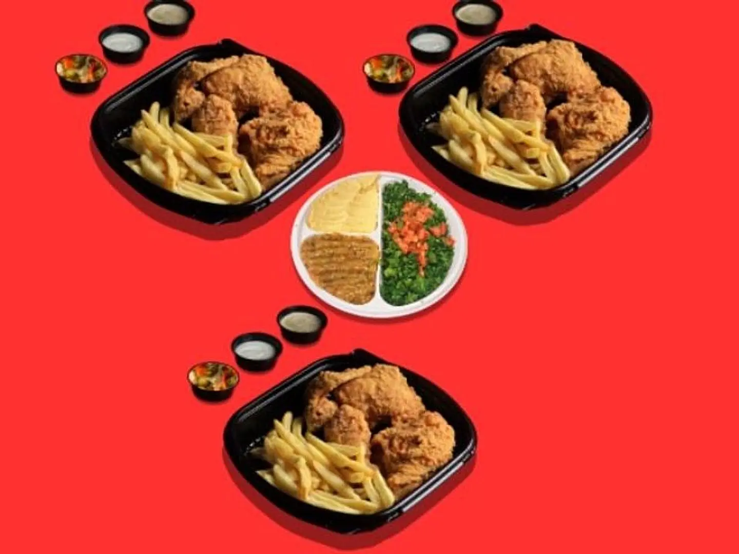 Lmma 3 Broasted 4 Pieces + Free Appetizers