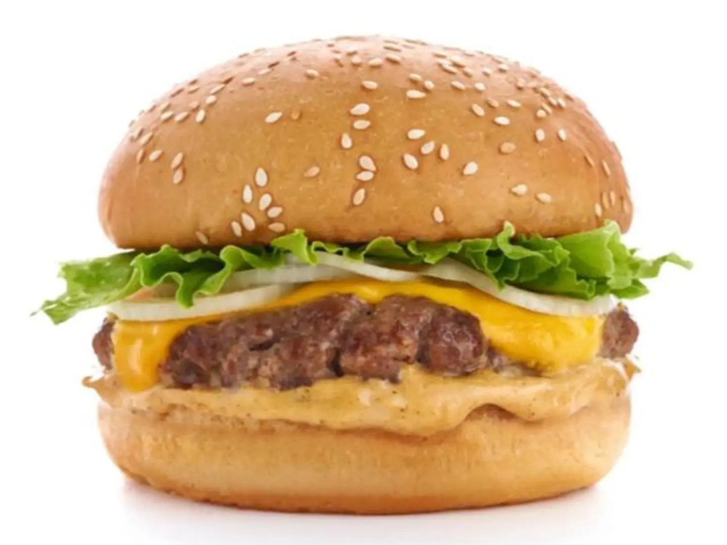 برجر لحم مع جبن - بدون جبن