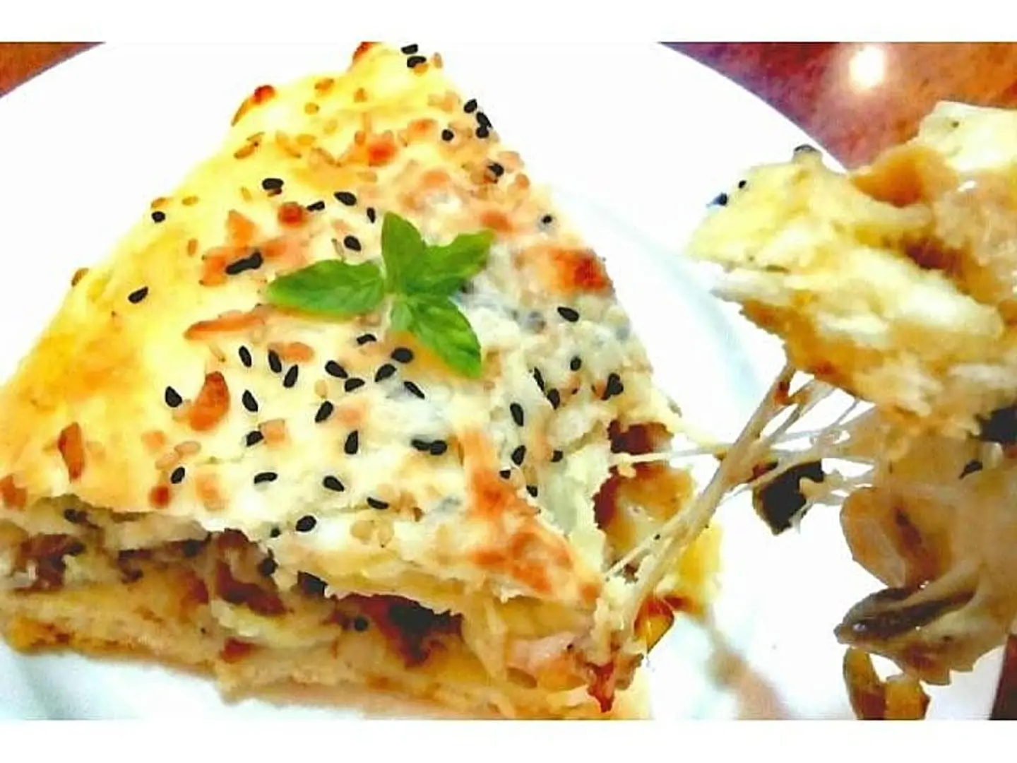 فطيرة دجاج جبنة