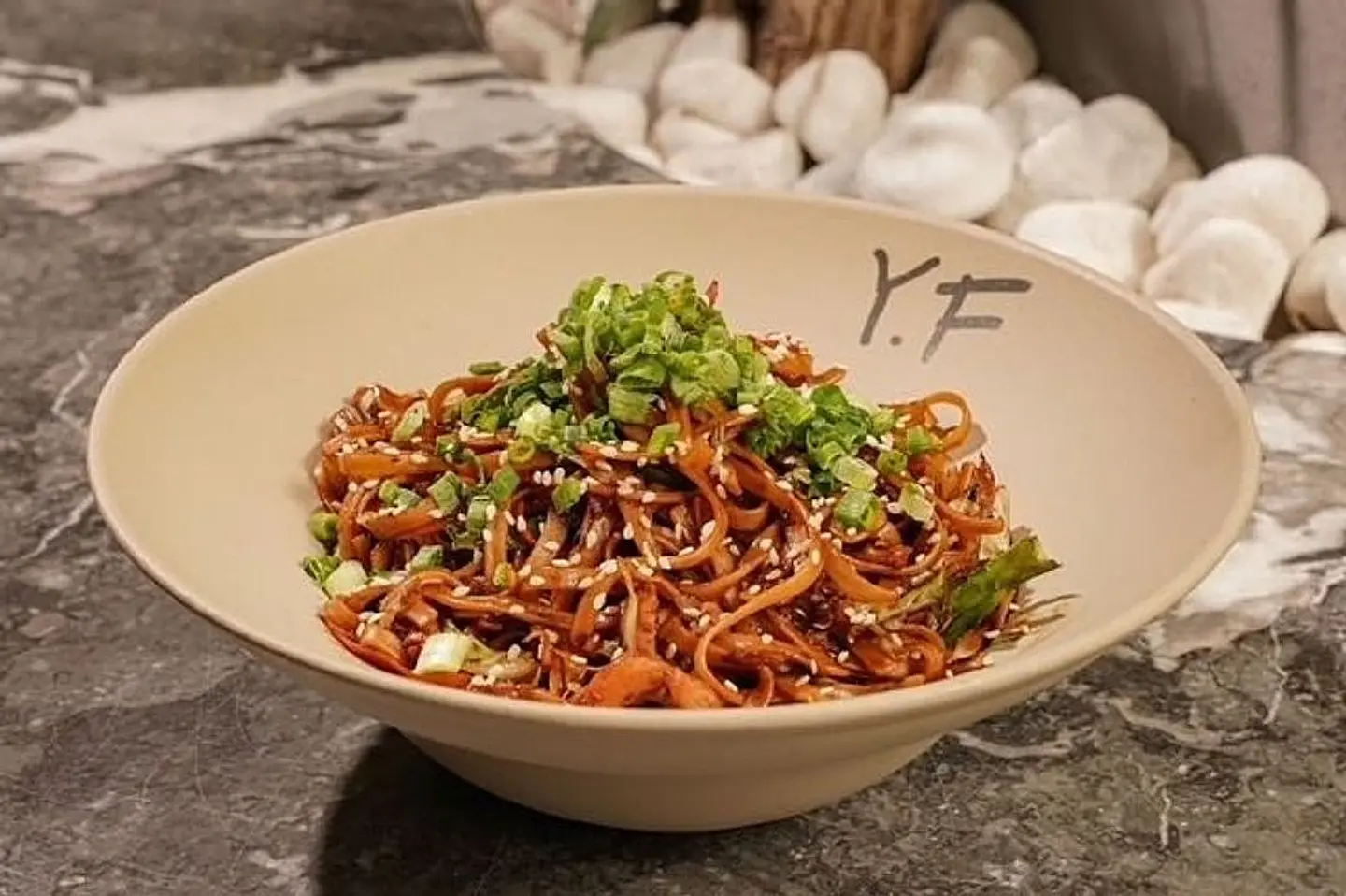 Mushroom Chicken Noodles