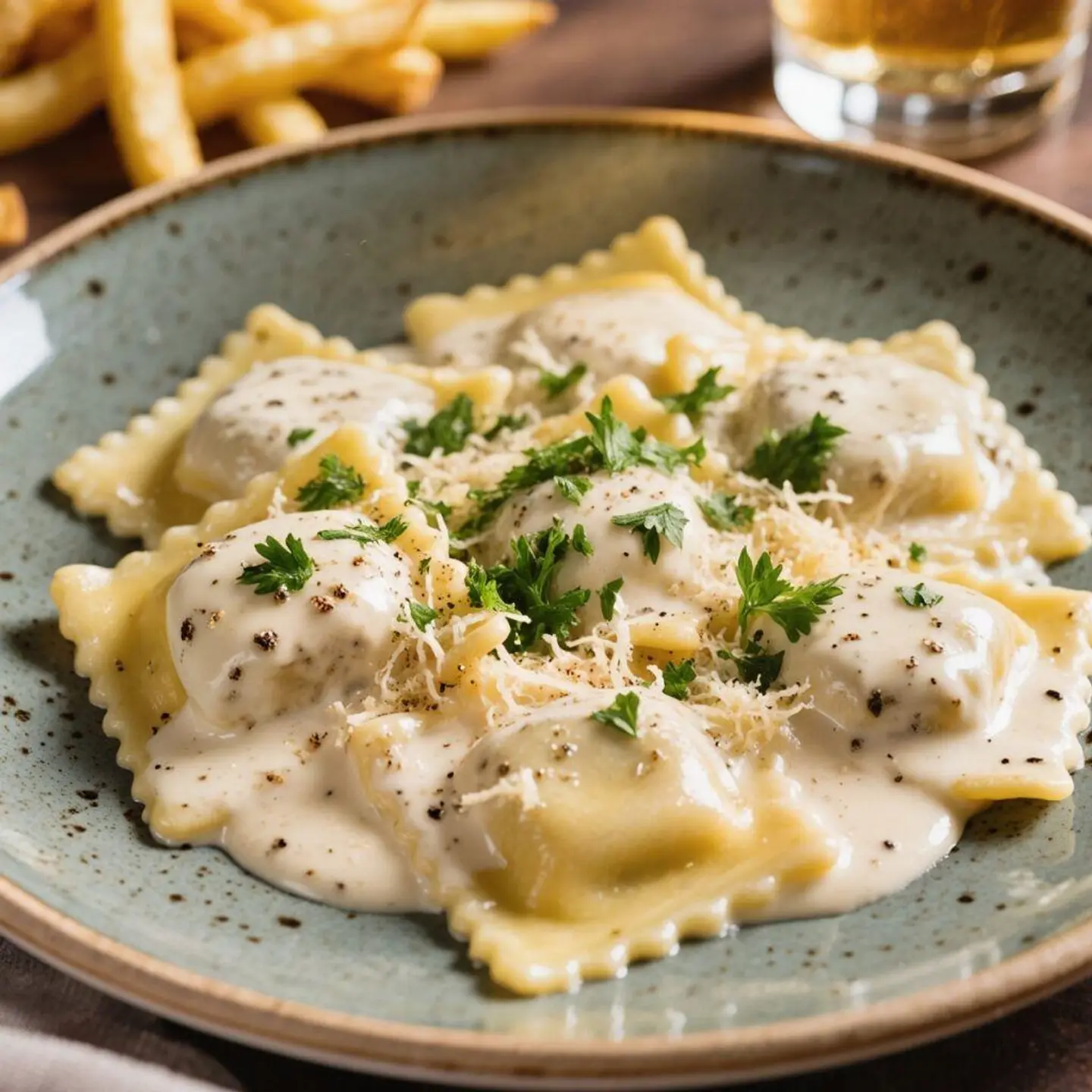 Four Cheese Ravioli