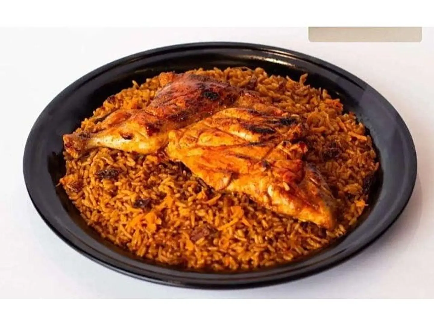 Charcoal Grilled Chicken With American Rice