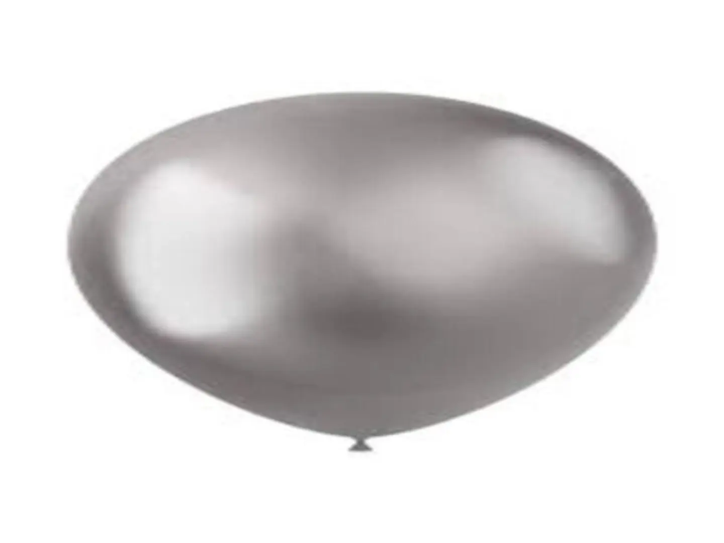 Silver Helium Balloon