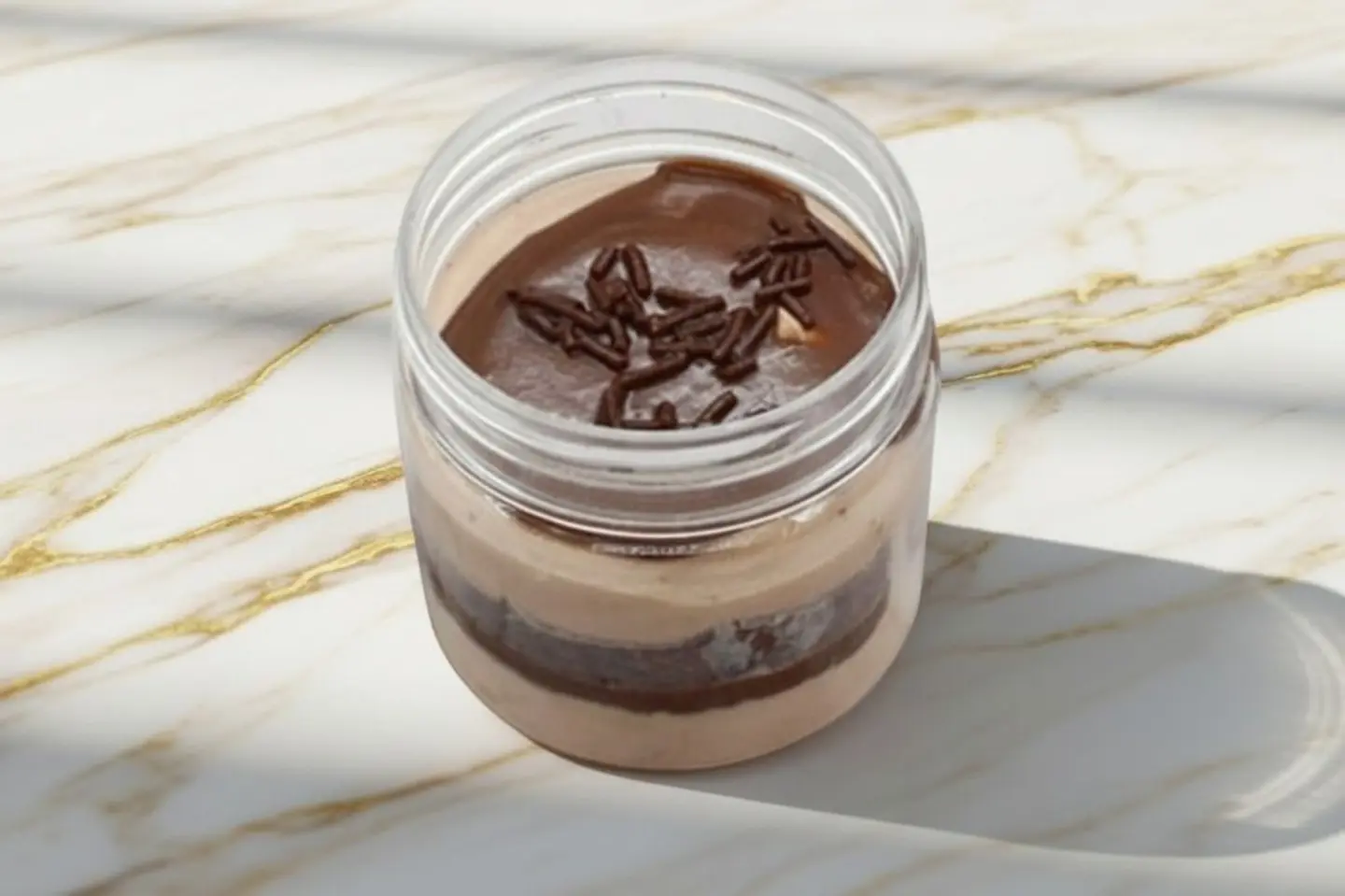 Chocolate Cups Sweet With Lotus And Berries