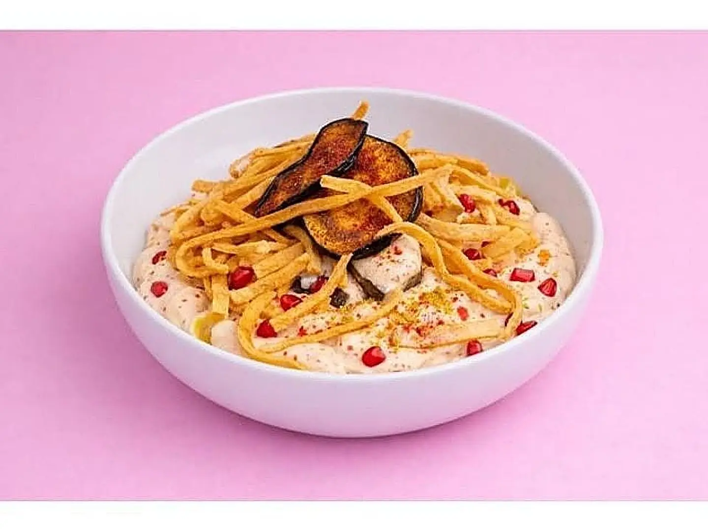 Eggplant Fatteh