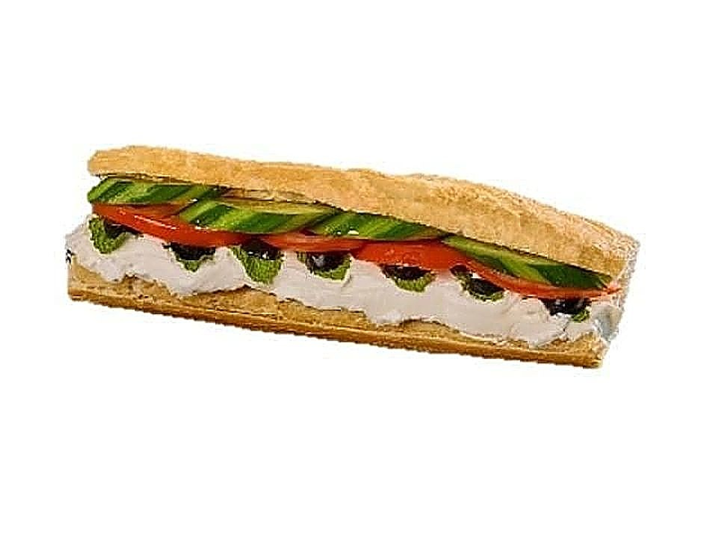لبنة مع خضار