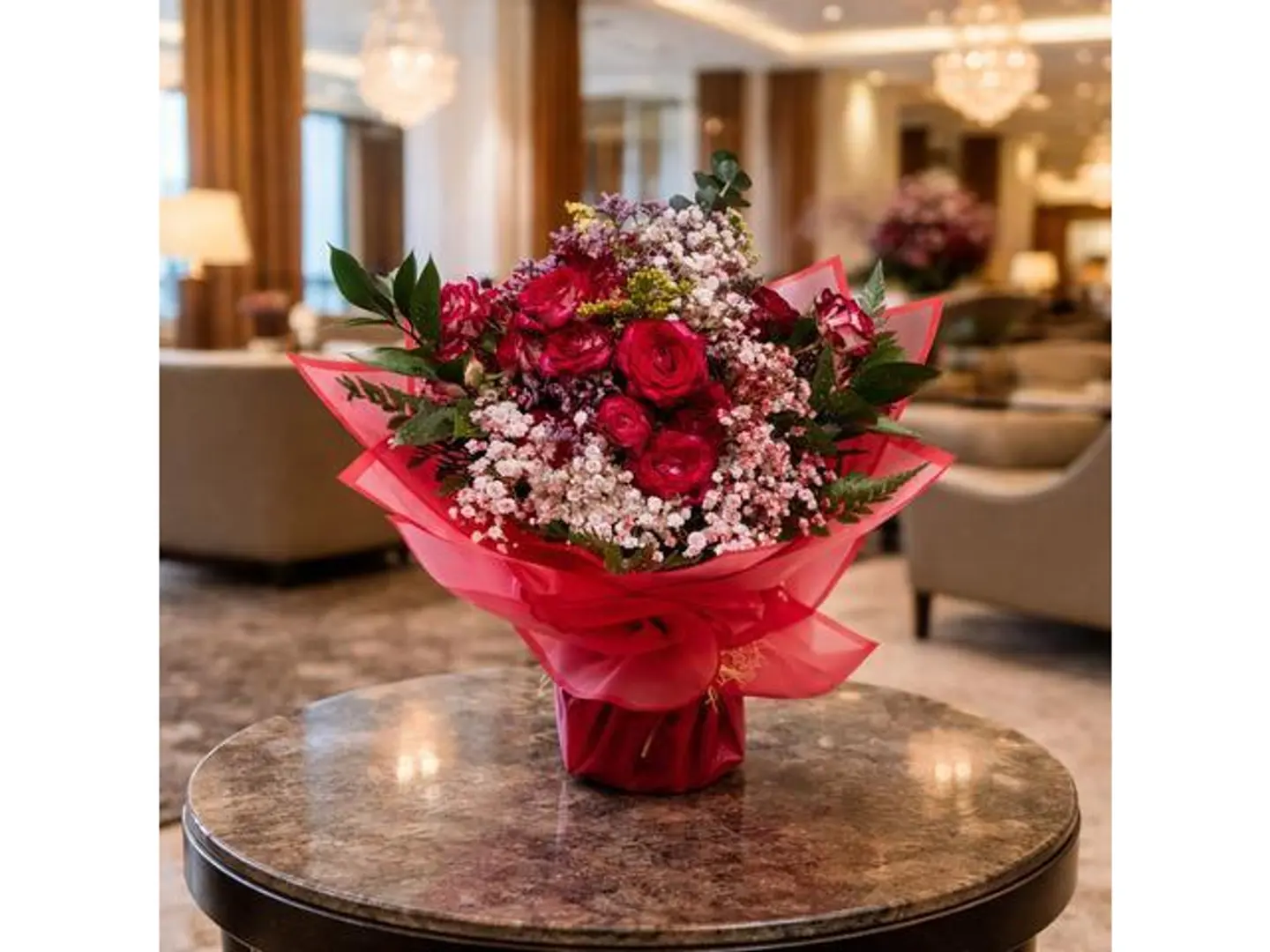 احمر دبل غلاف احمر ستة