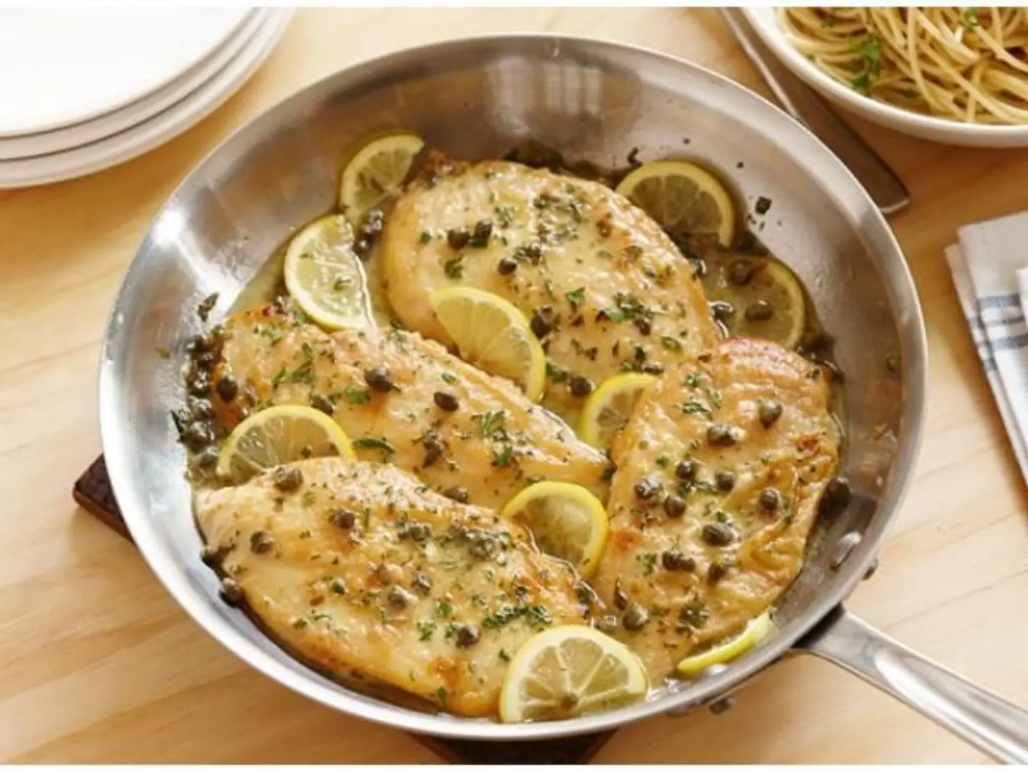 Lemon Chicken Handi