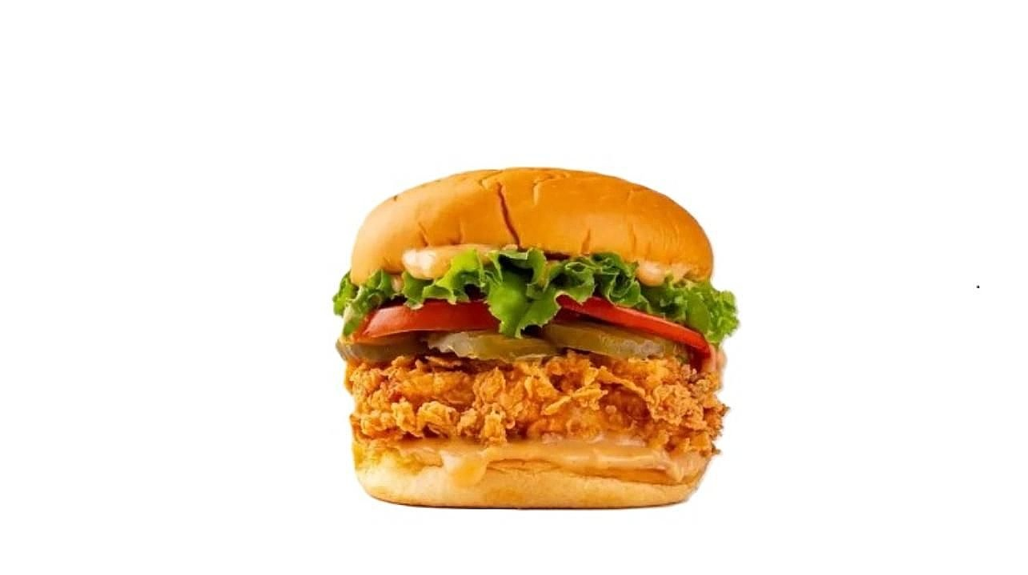 برجر دجاج مقلي