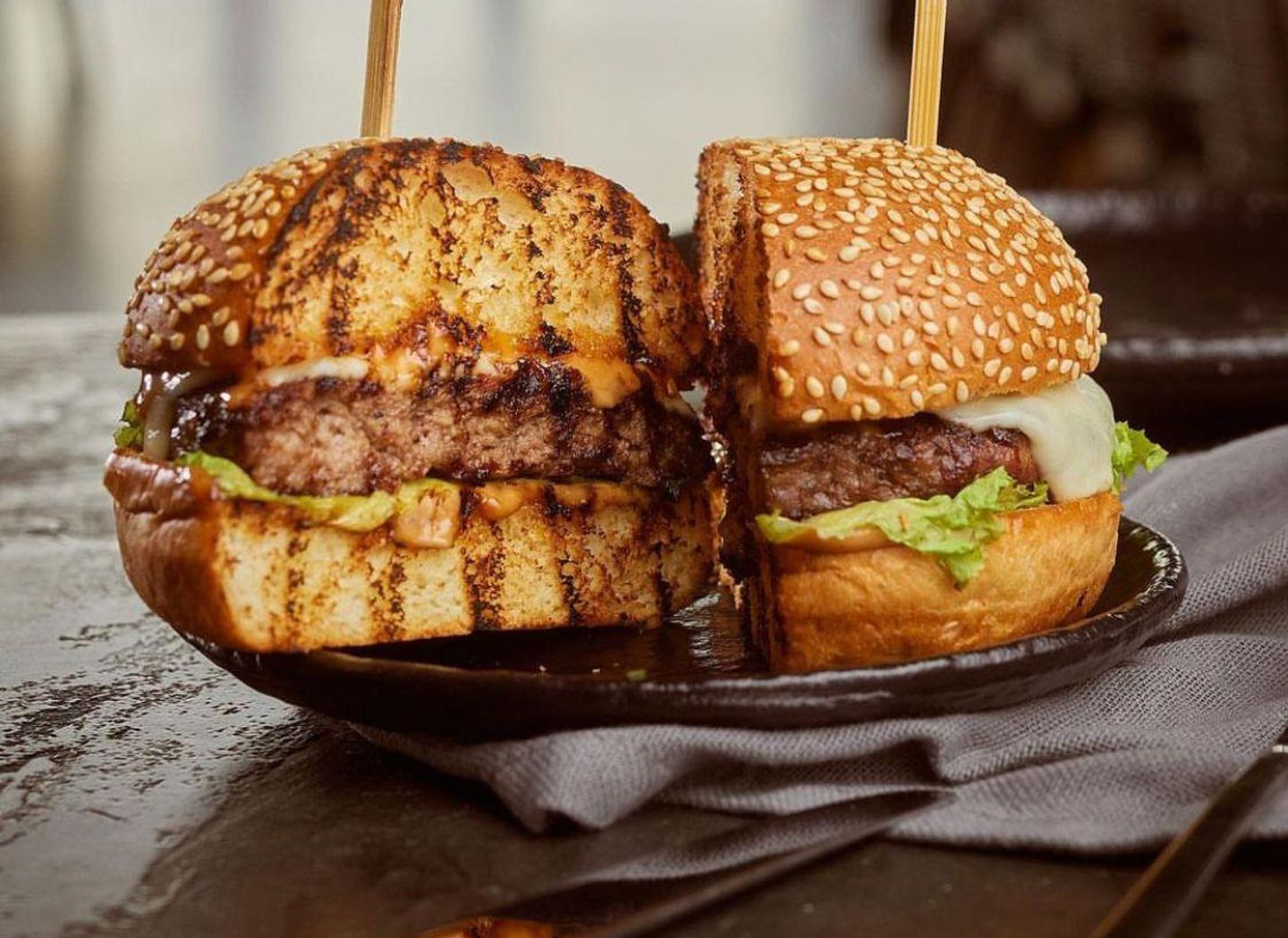 Single Grilled Chicken Burger